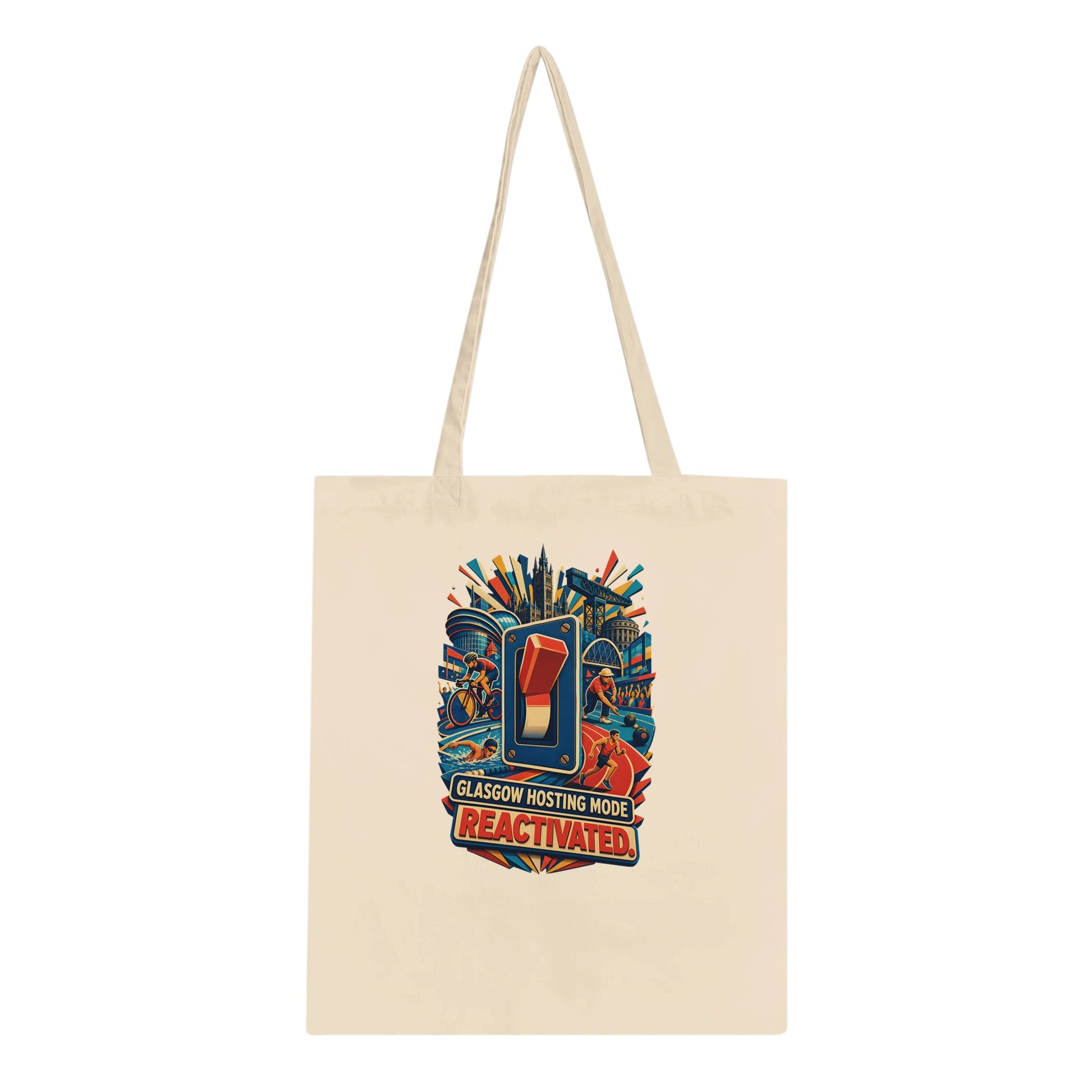 Glasgow Hosting Mode — Reactivated Tote Bag — product view 2