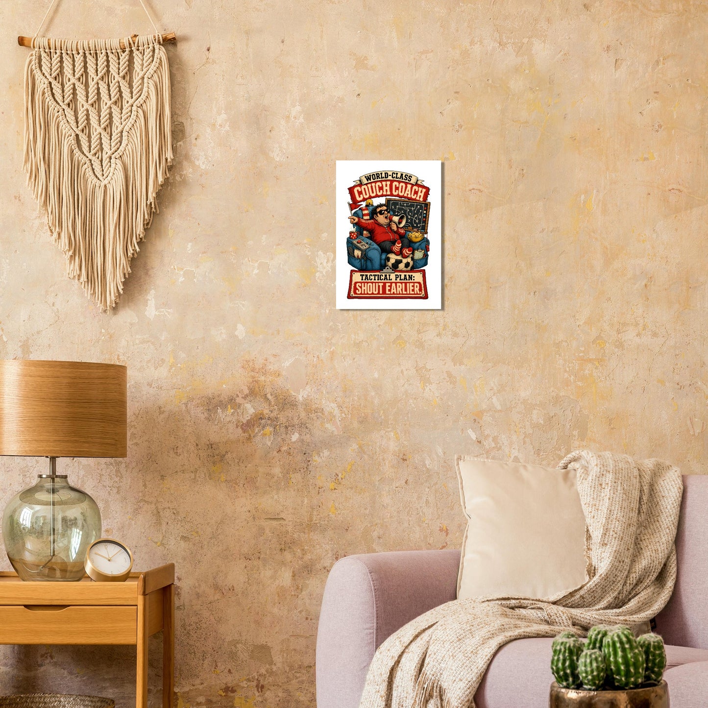 World-Class Couch Coach Poster — product view 9