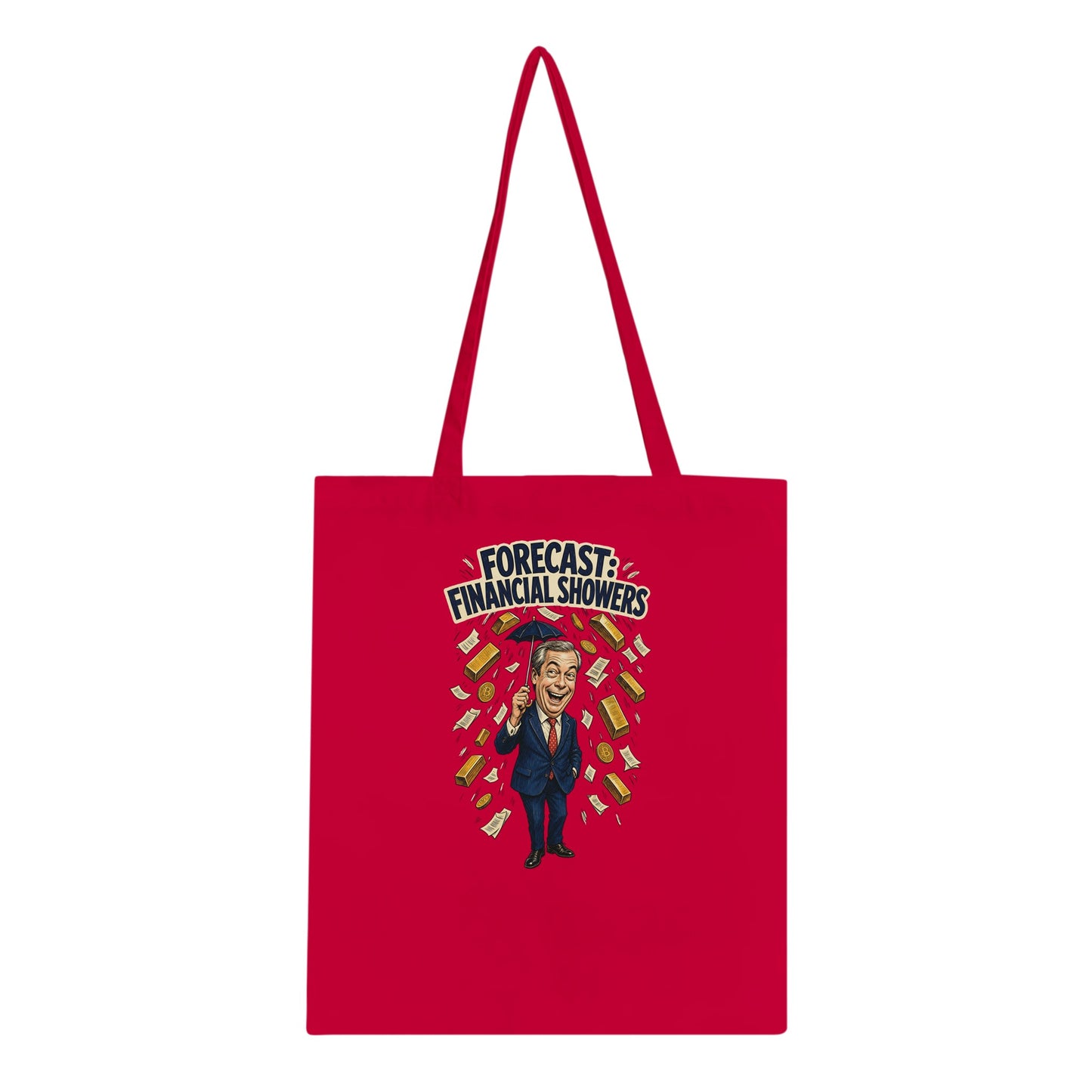 Forecast: Financial Showers Tote Bag — product view 4