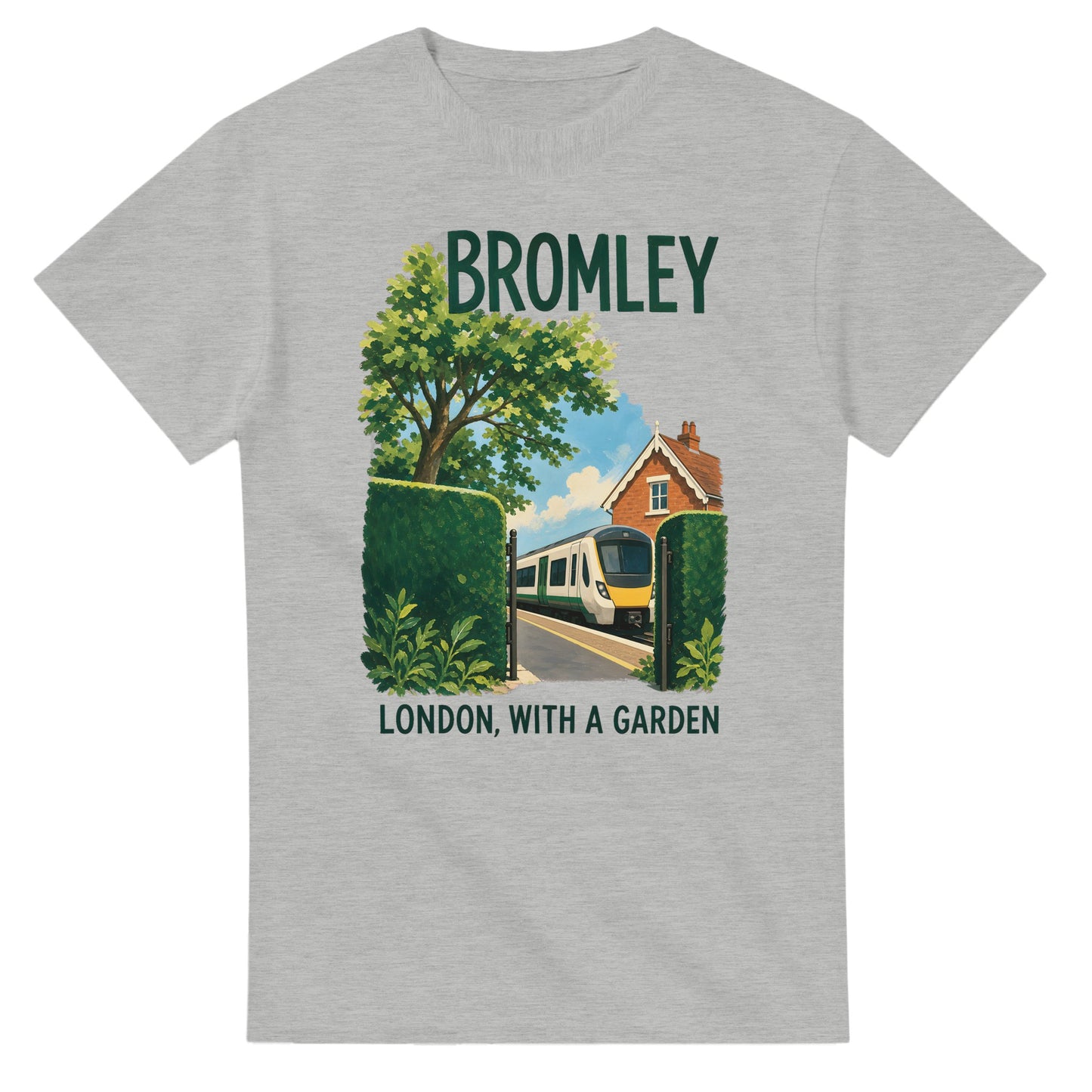 Bromley: London with a Garden T-shirt — product view 6