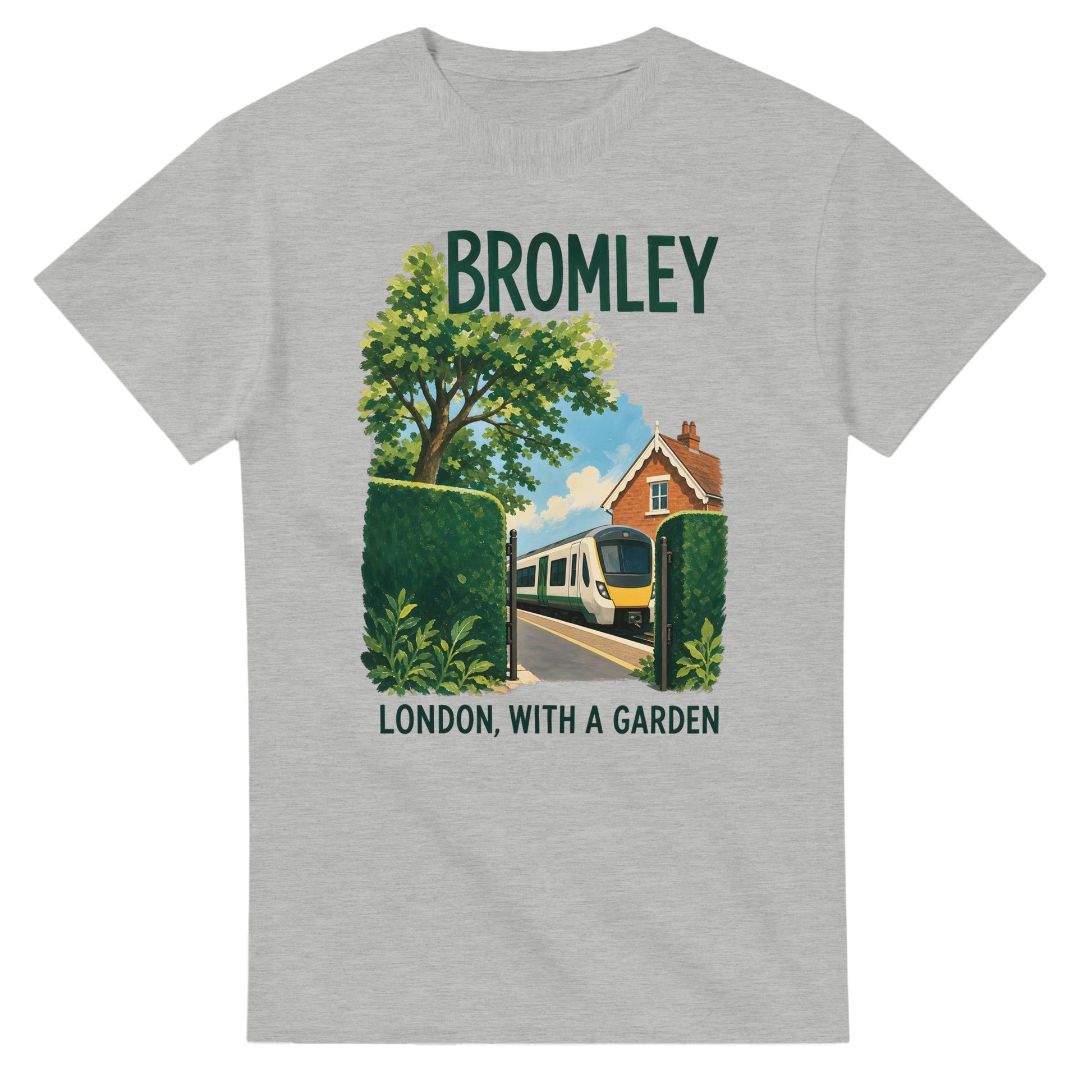 Bromley: London with a Garden T-shirt — product view 6