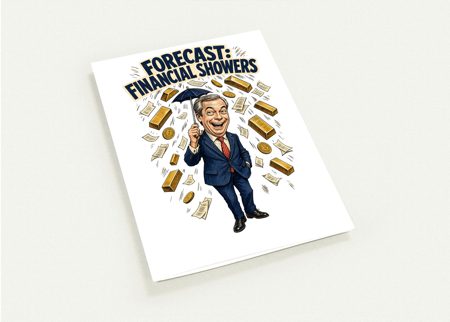 Forecast: Financial Showers Greeting Card Pack — product view 4