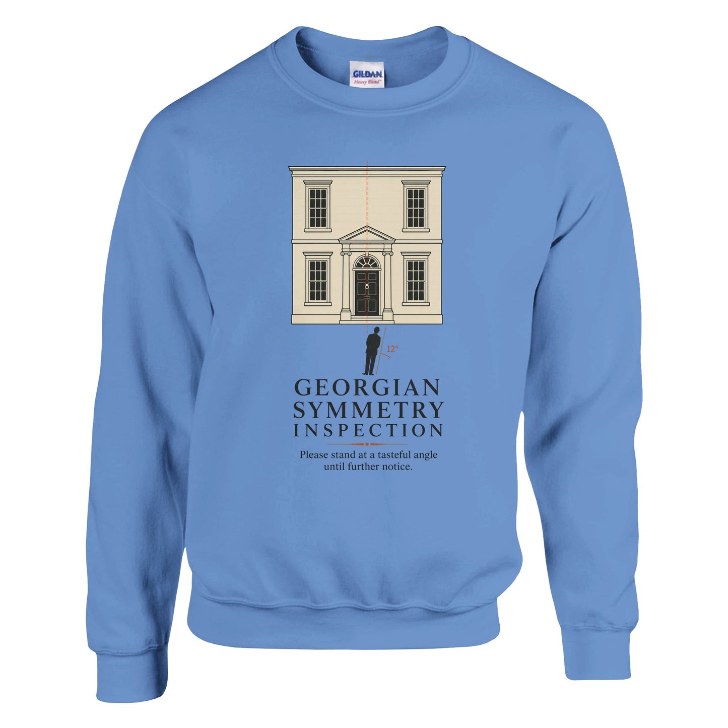 Georgian Symmetry Inspection — Bath Sweatshirt — product view 7