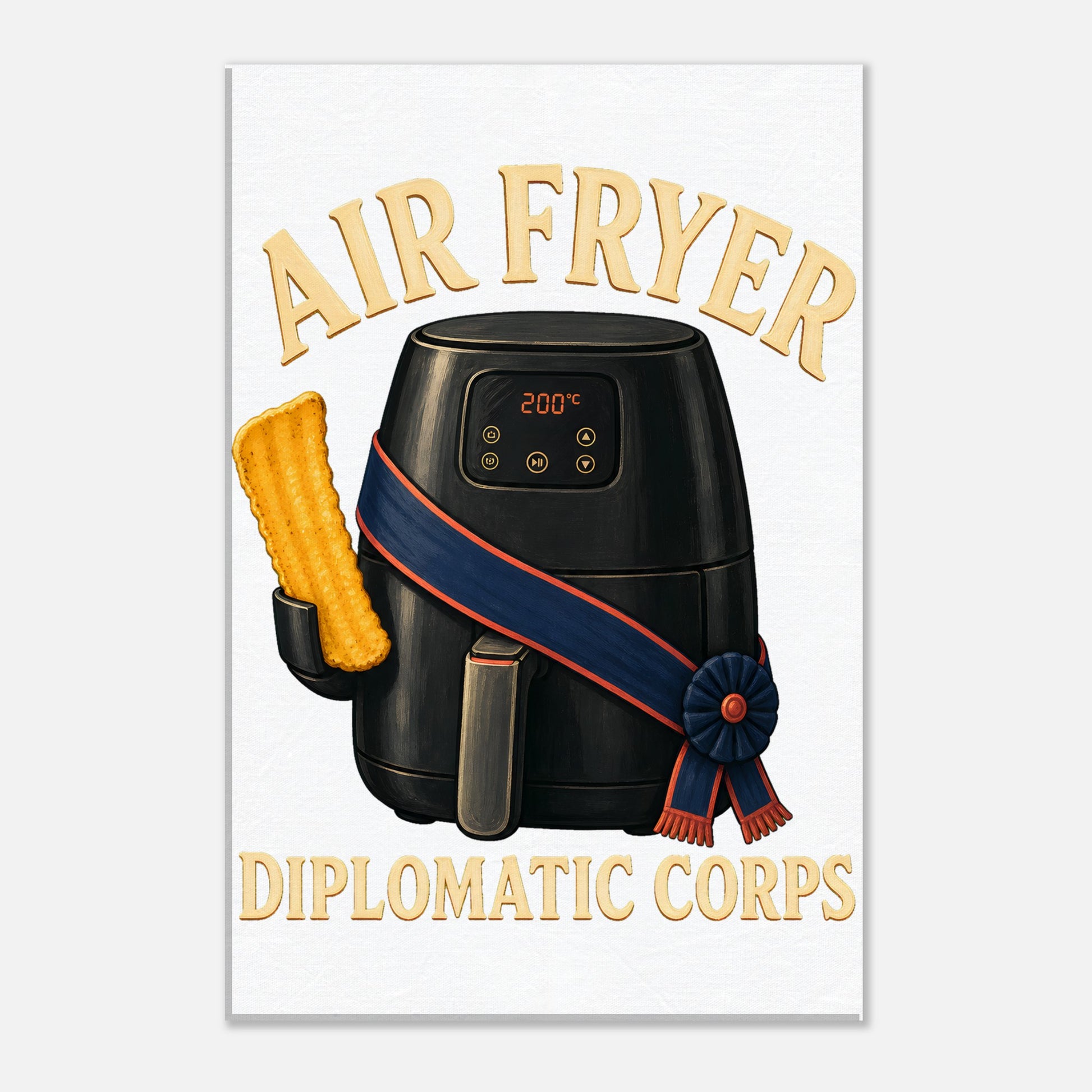 Air Fryer Diplomatic Corps Canvas — product view 3