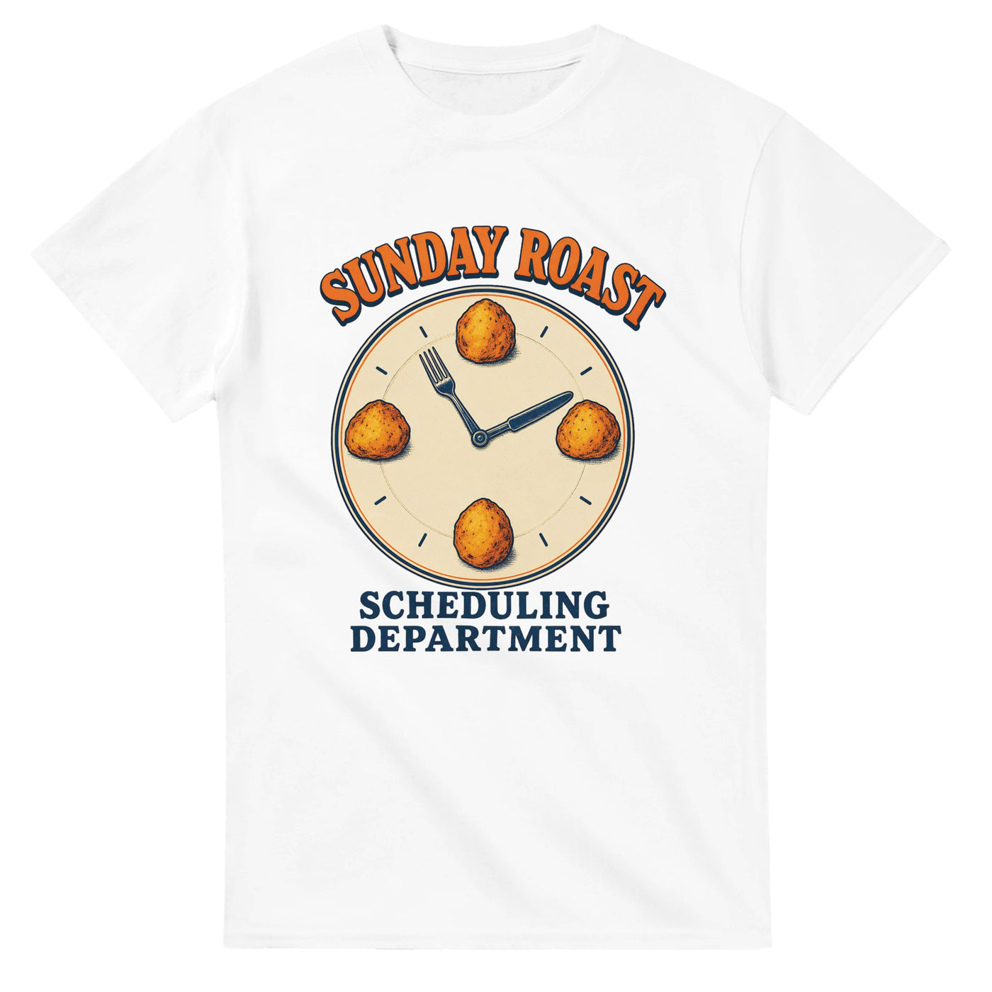 Sunday Roast Scheduling Department T-shirt
