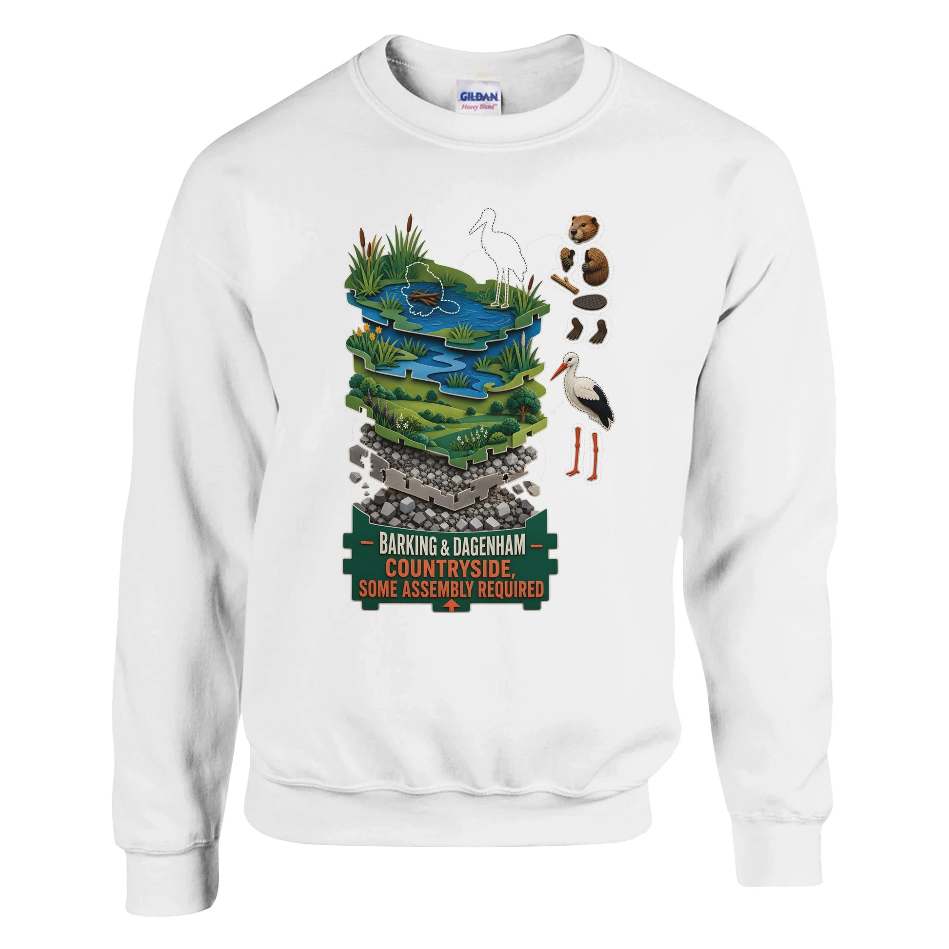 Barking & Dagenham Countryside Sweatshirt — product view 1