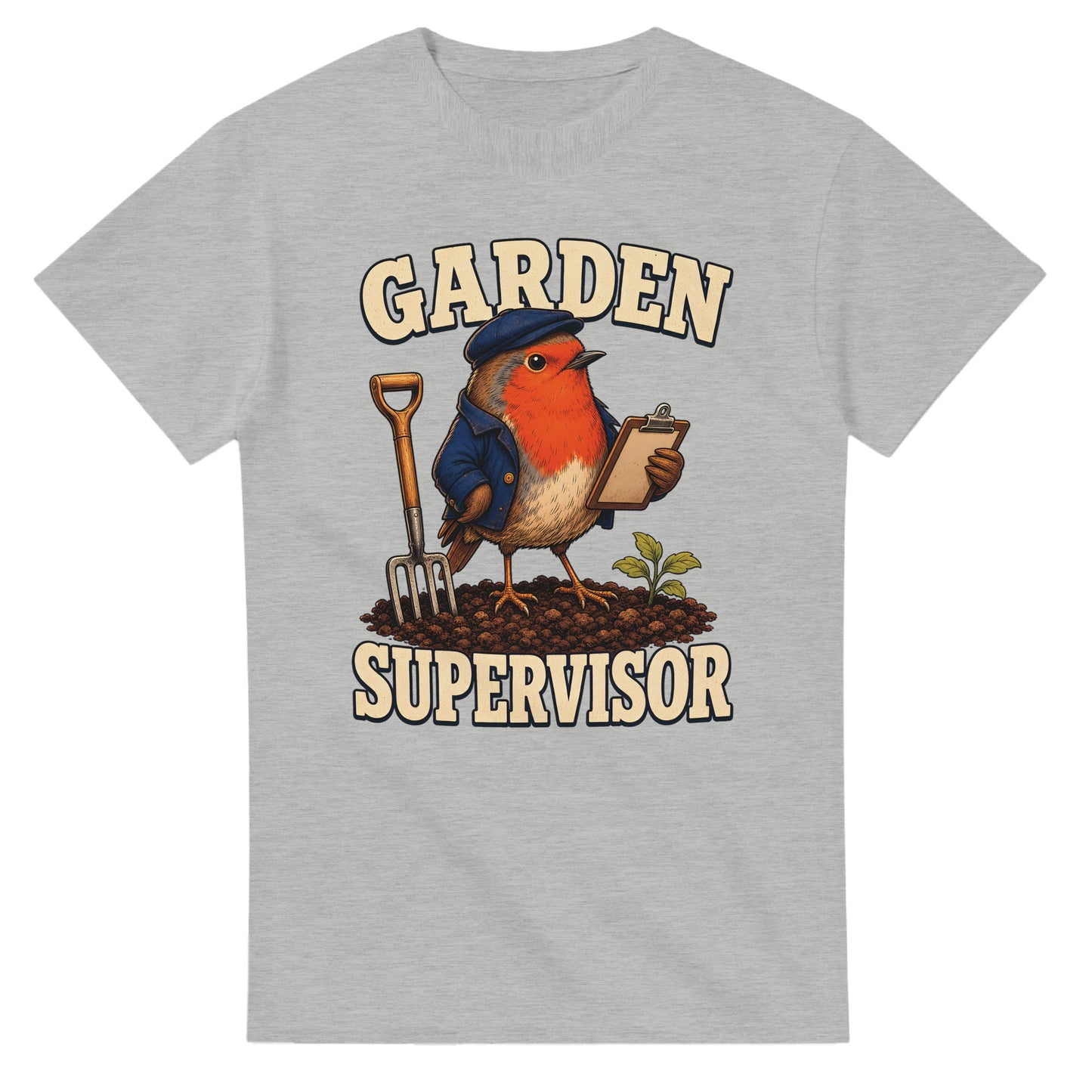 Garden Supervisor Robin T-shirt — product view 6