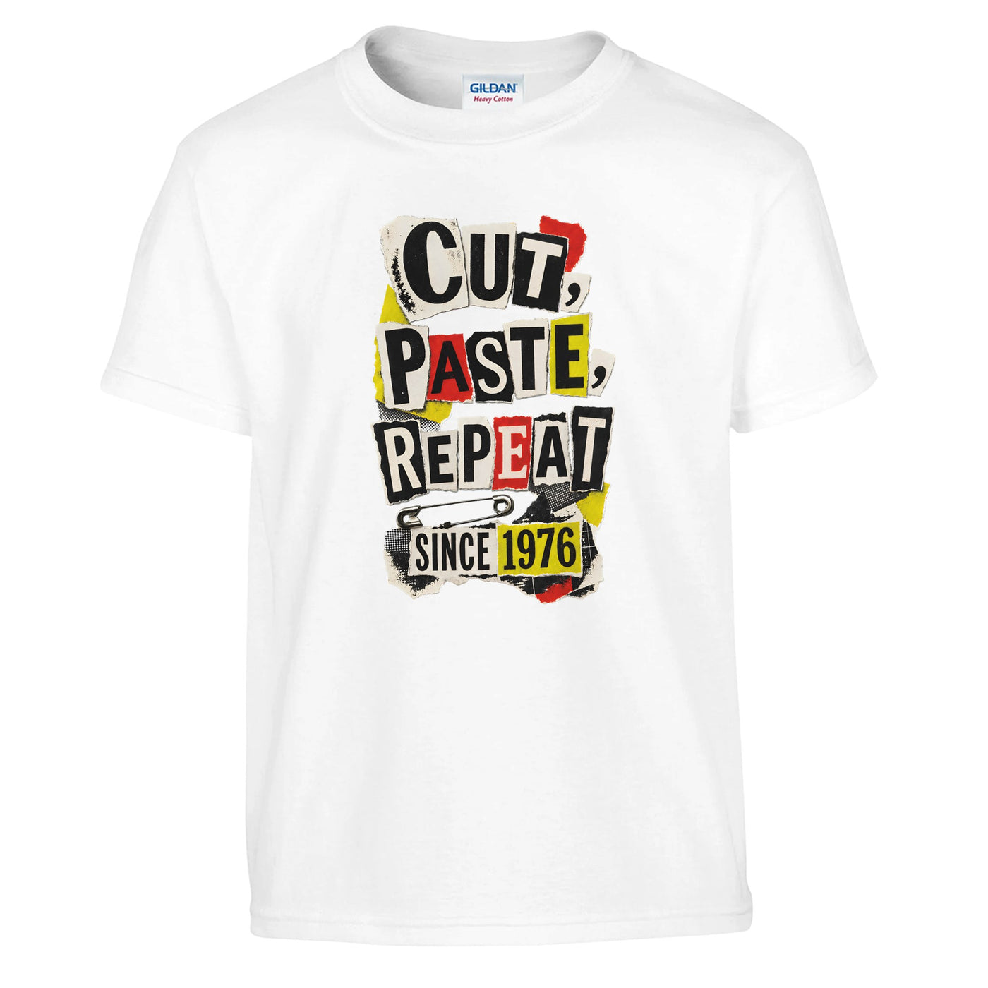 Cut, Paste, Repeat Since 1976 Kids' T-shirt