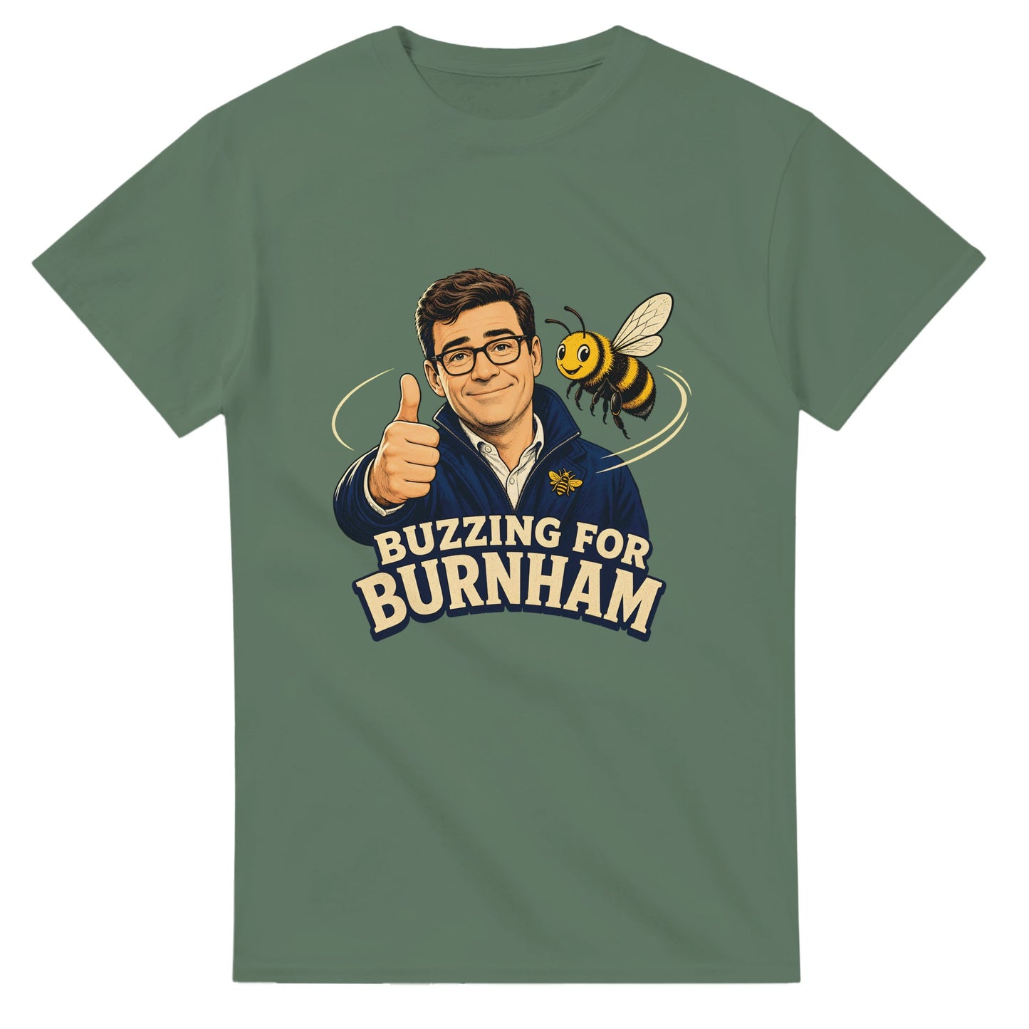 Buzzing for Burnham T-shirt — product view 13