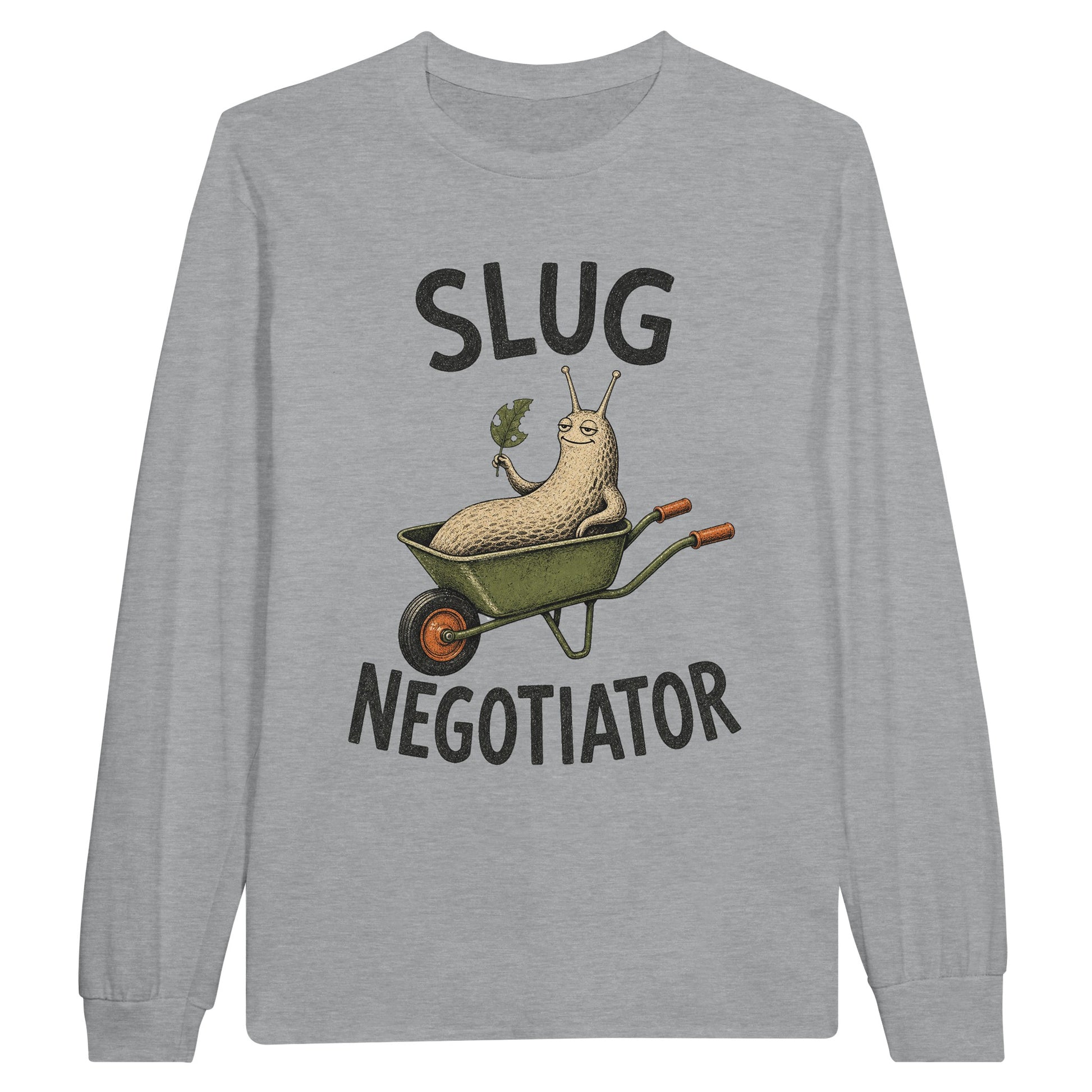 Slug Negotiator Garden Graphic Long-Sleeve T-shirt — product view 6