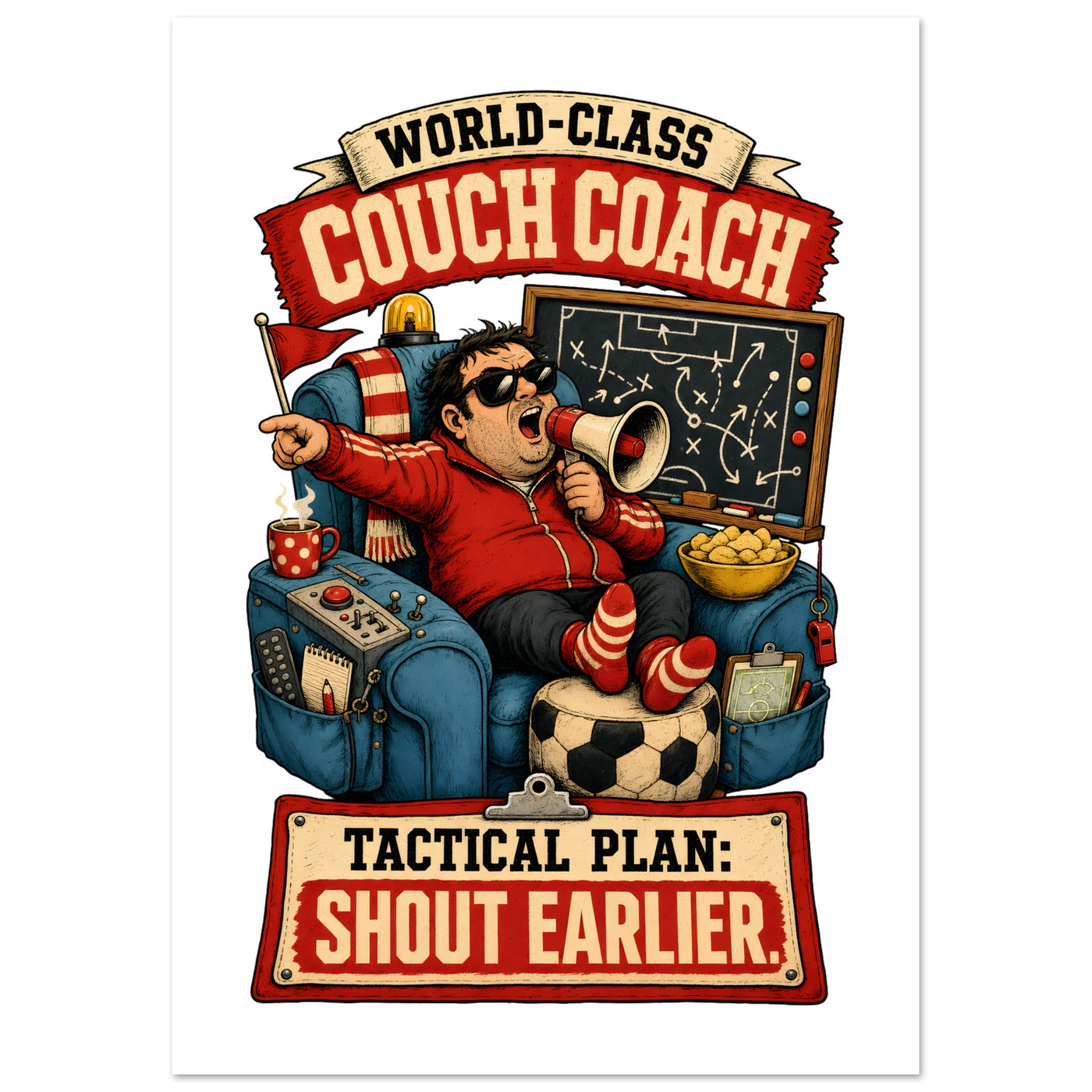 World-Class Couch Coach Poster
