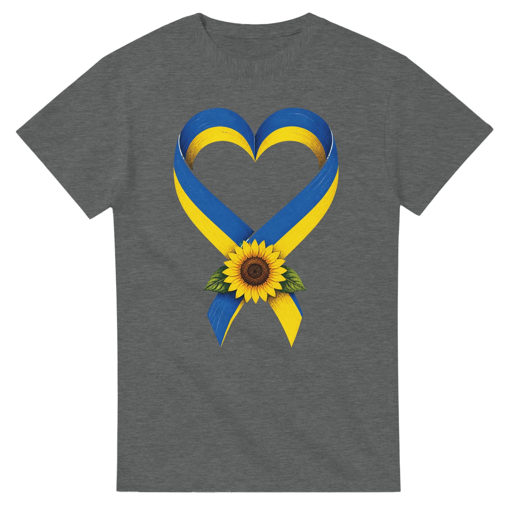 Ukraine Solidarity Ribbon T-shirt — product view 3