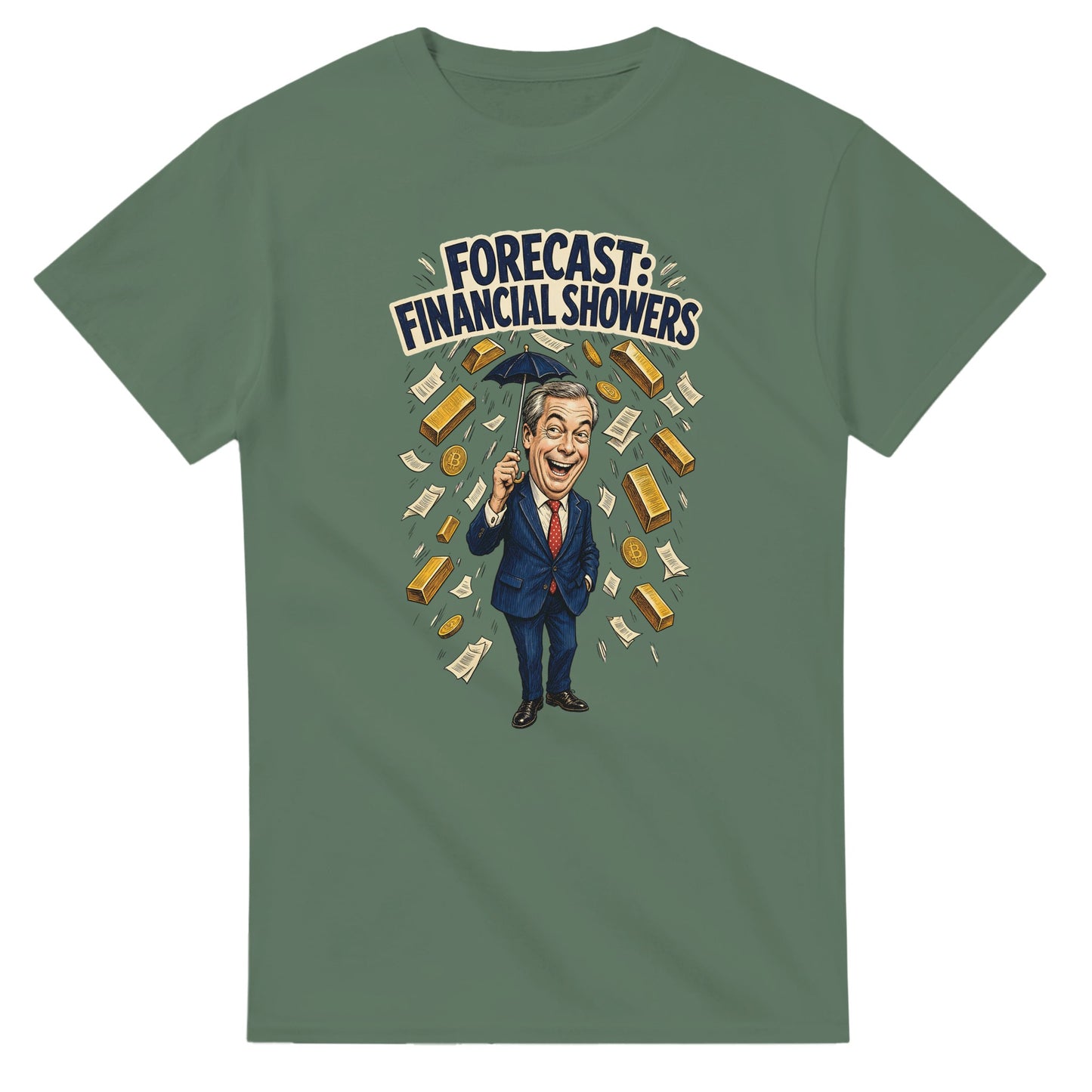 Forecast: Financial Showers T-shirt — product view 13