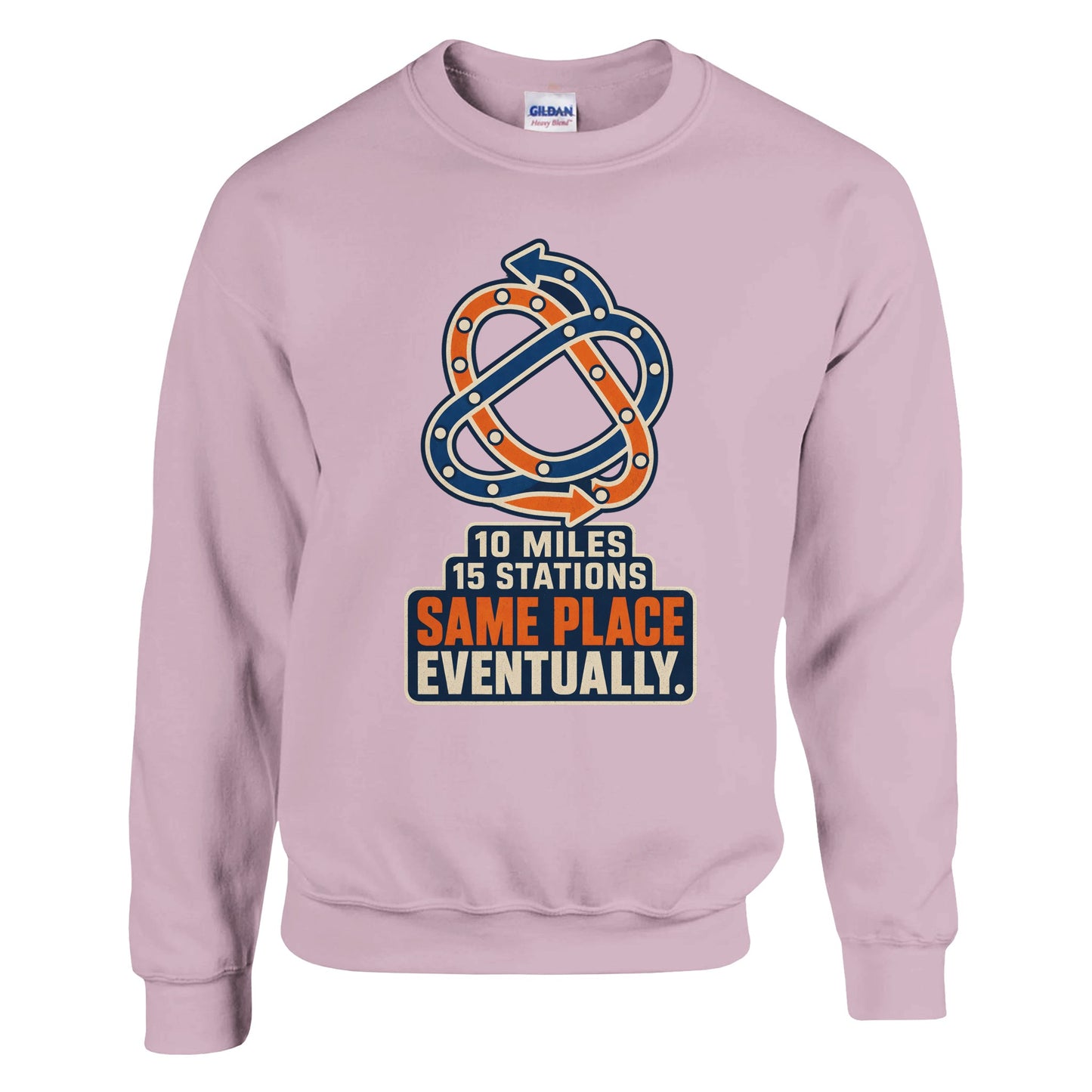 Glasgow Same Place Eventually Sweatshirt — product view 9
