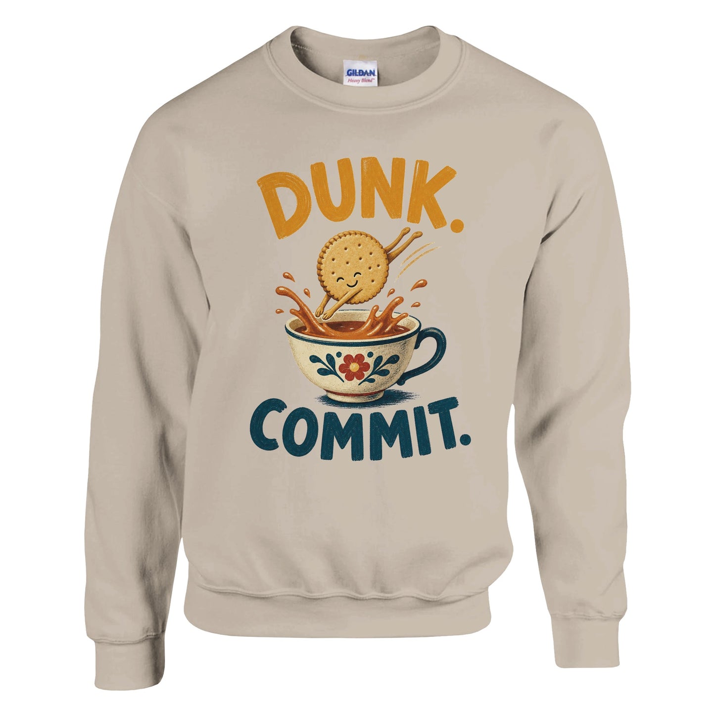 Dunk. Commit. Tea Biscuit Graphic Sweatshirt — product view 14