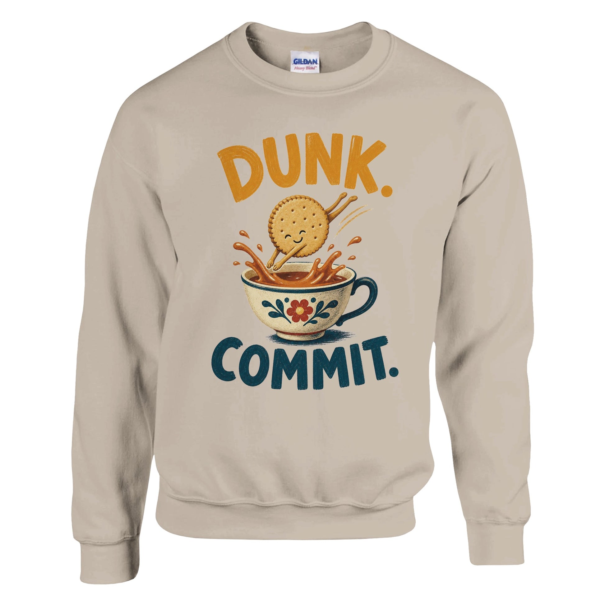 Dunk. Commit. Tea Biscuit Graphic Sweatshirt — product view 14