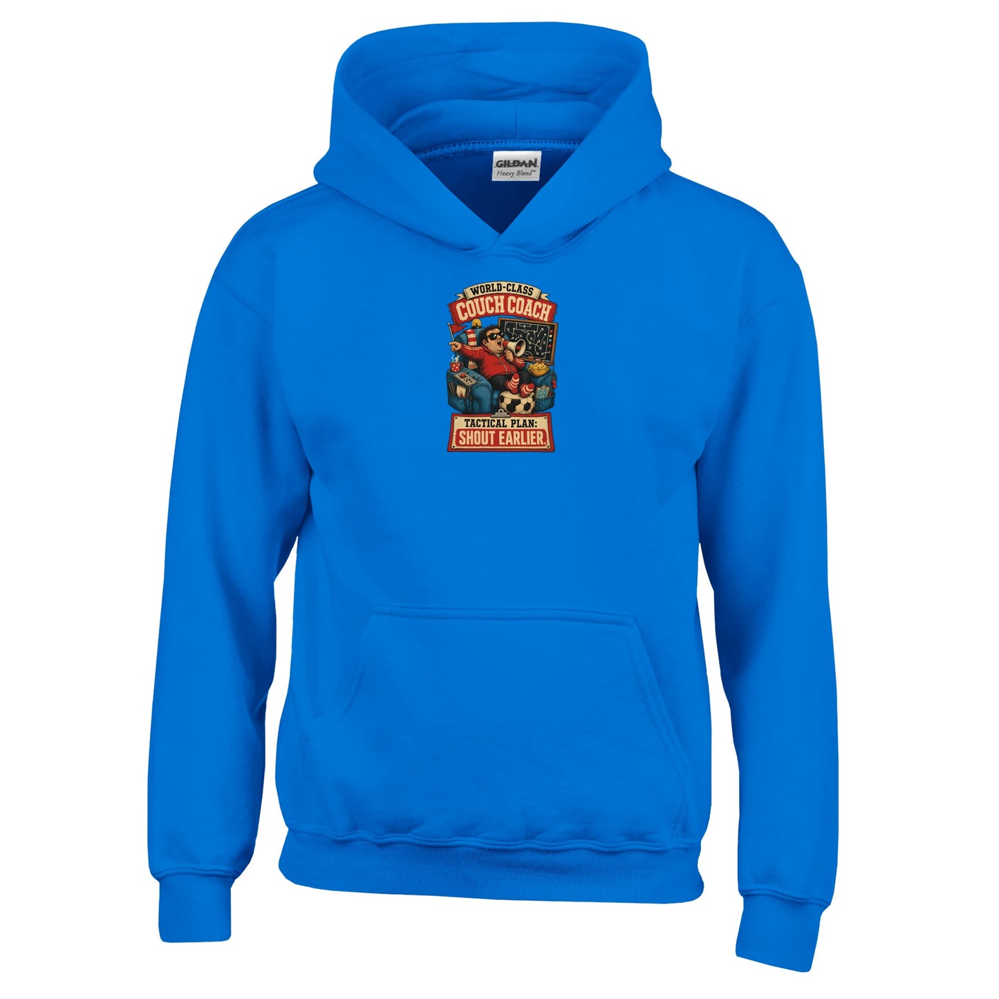 World-Class Couch Coach Kids' Hoodie — product view 11