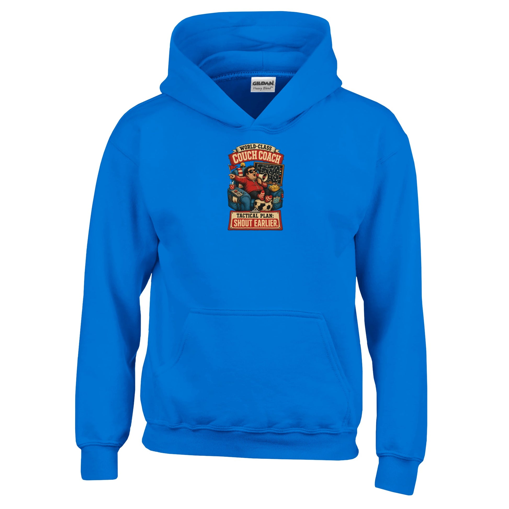 World-Class Couch Coach Kids' Hoodie — product view 11
