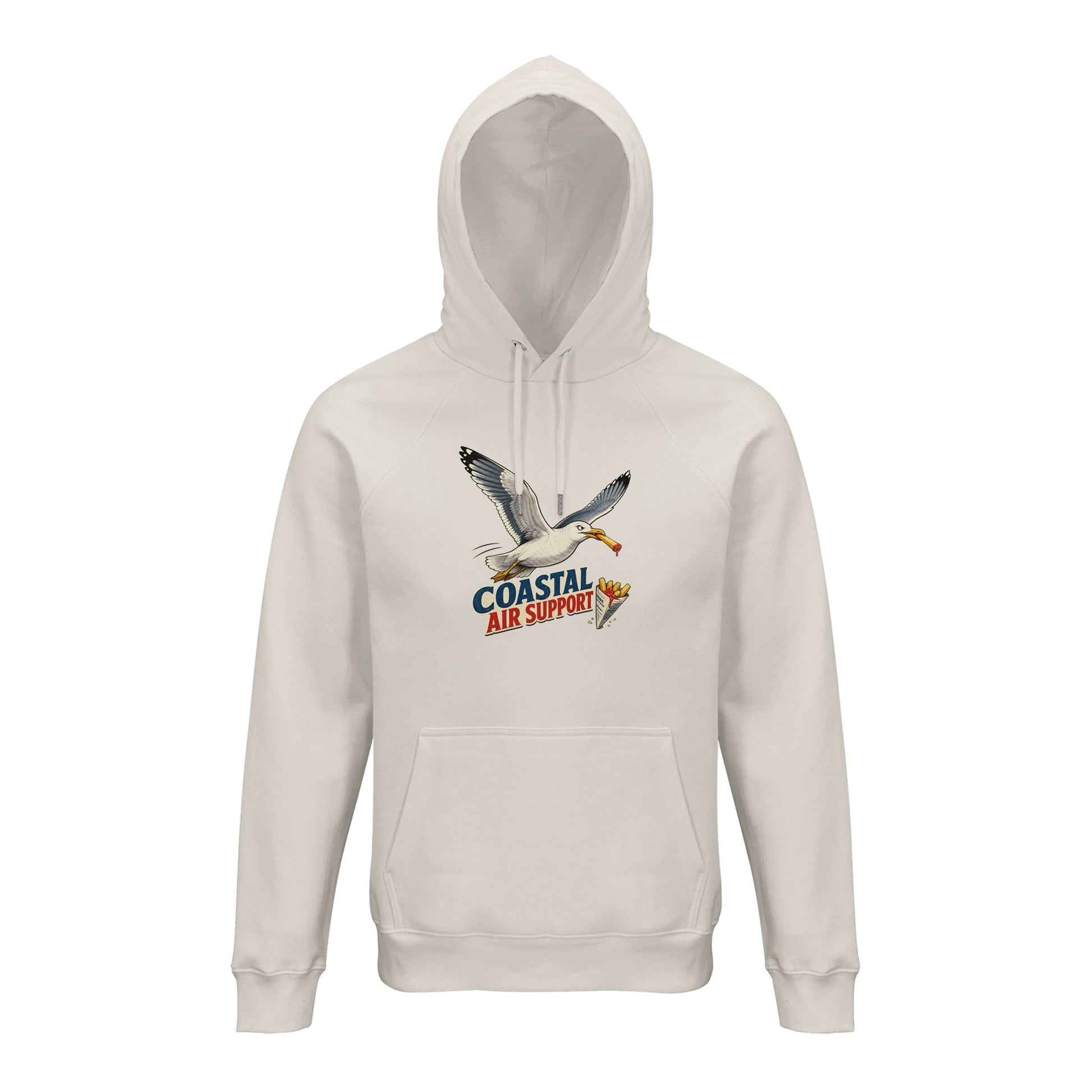 Coastal Air Support Seagull Graphic Hoodie — product view 1