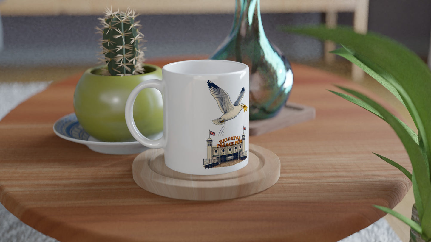 Brighton Palace Pier Chip Heist Mug — product view 3