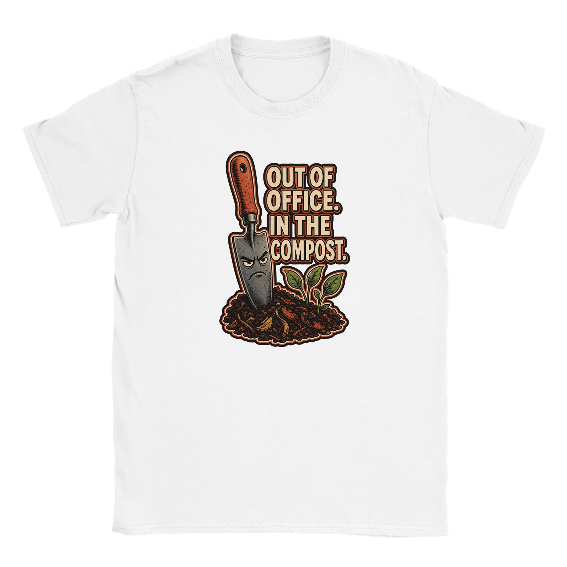 Out of Office, In the Compost Kids' T-shirt — product view 15