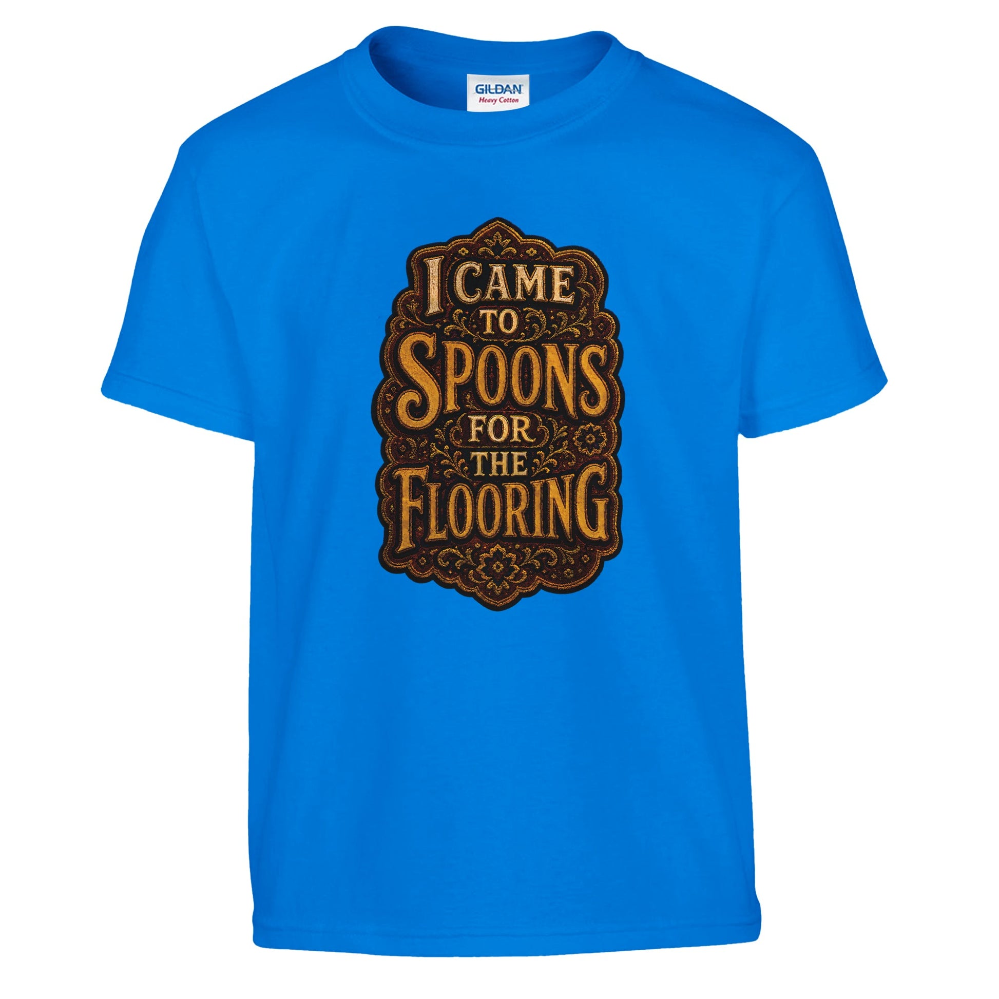 I Came to Spoons for the Flooring Kids' T-shirt — product view 14