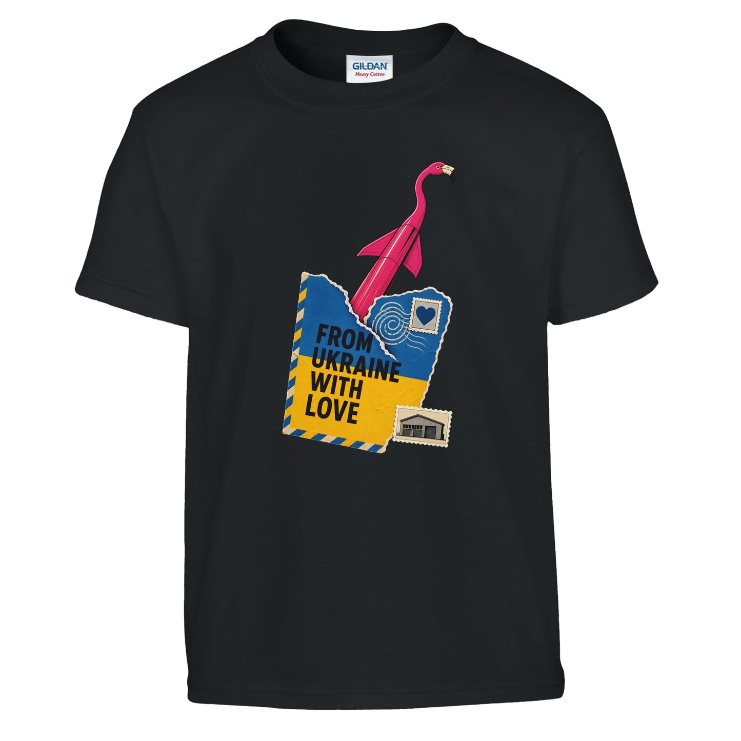From Ukraine With Love Kids' T-shirt — product view 2