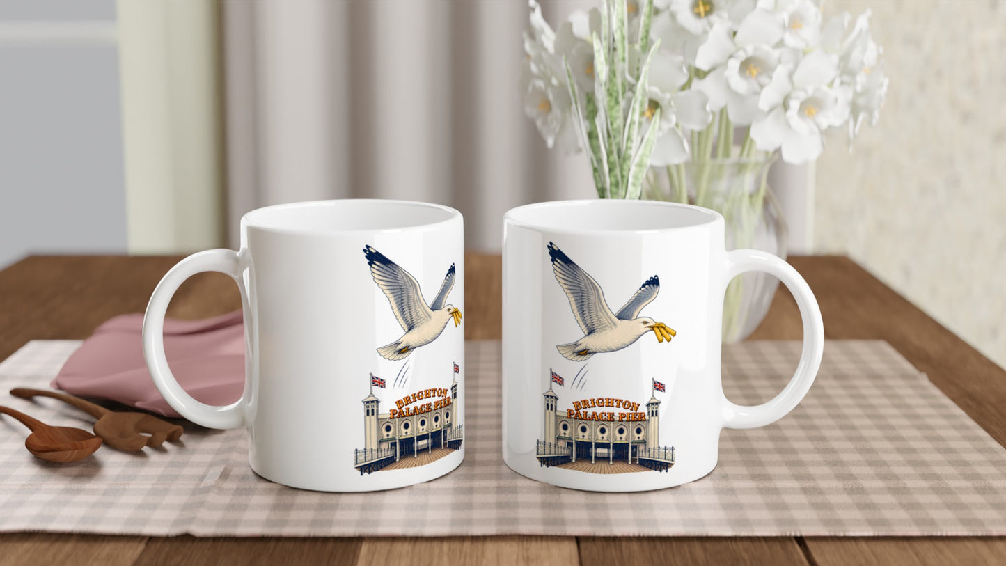 Brighton Palace Pier Chip Heist Mug — product view 4