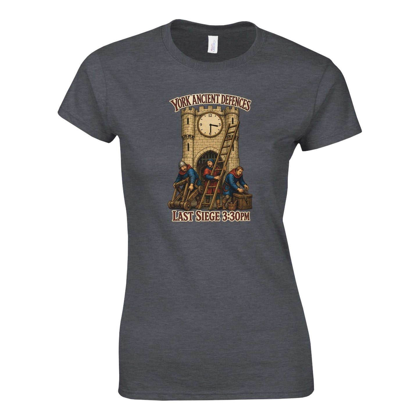 York Ancient Defences – Last Siege 3:30pm Women's T-shirt — product view 11