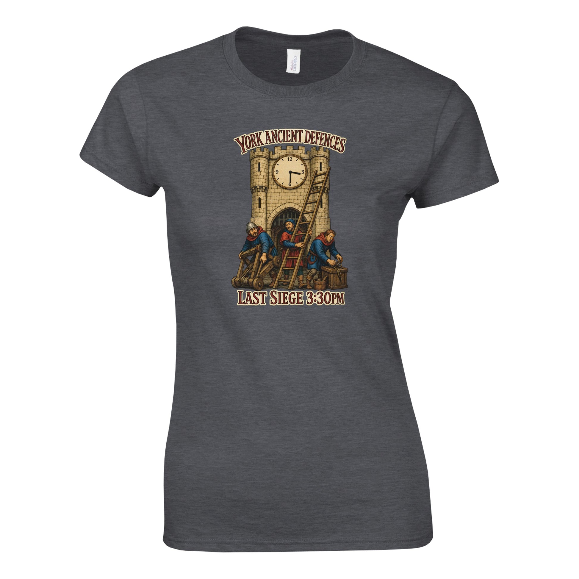 York Ancient Defences – Last Siege 3:30pm Women's T-shirt — product view 11