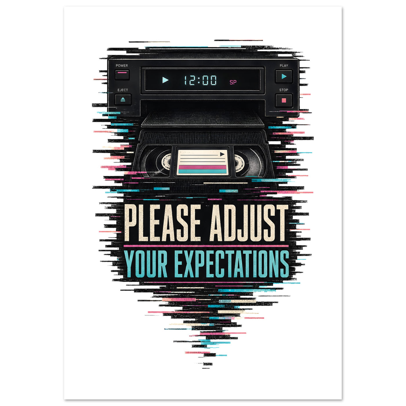 Please Adjust Your Expectations Poster