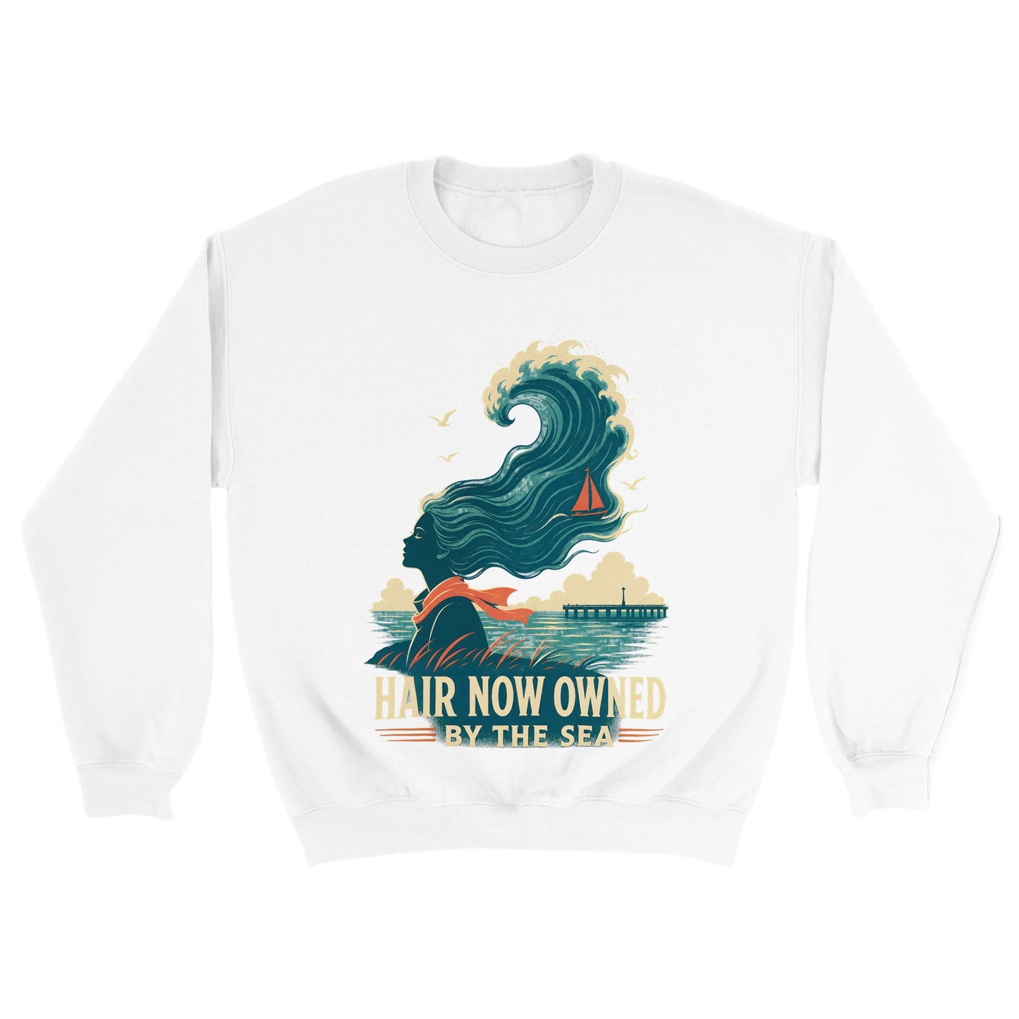 Hair Now Owned by the Sea Sweatshirt — product view 18