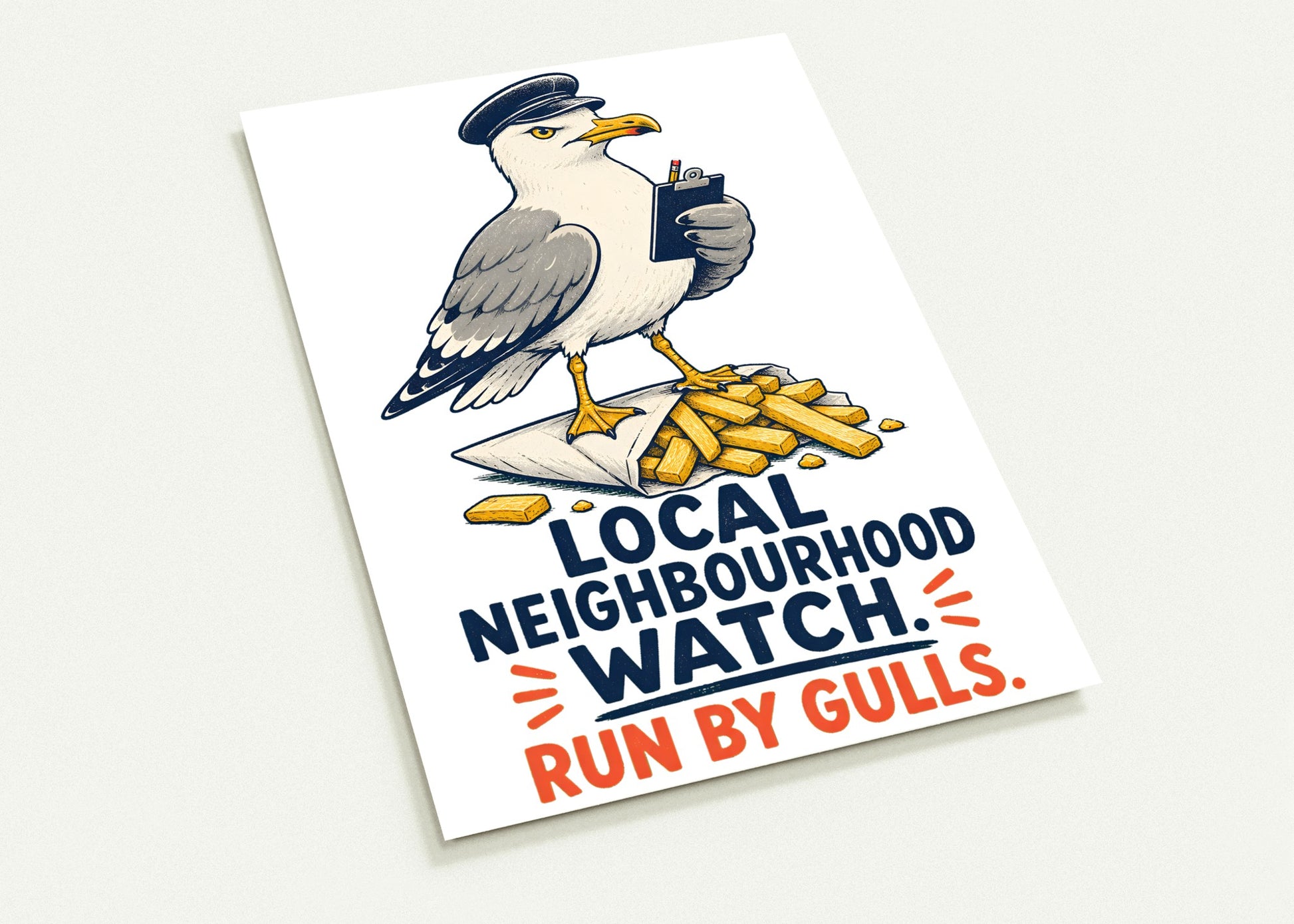 Local Neighbourhood Watch: Run by Gulls Postcard Pack — product view 2