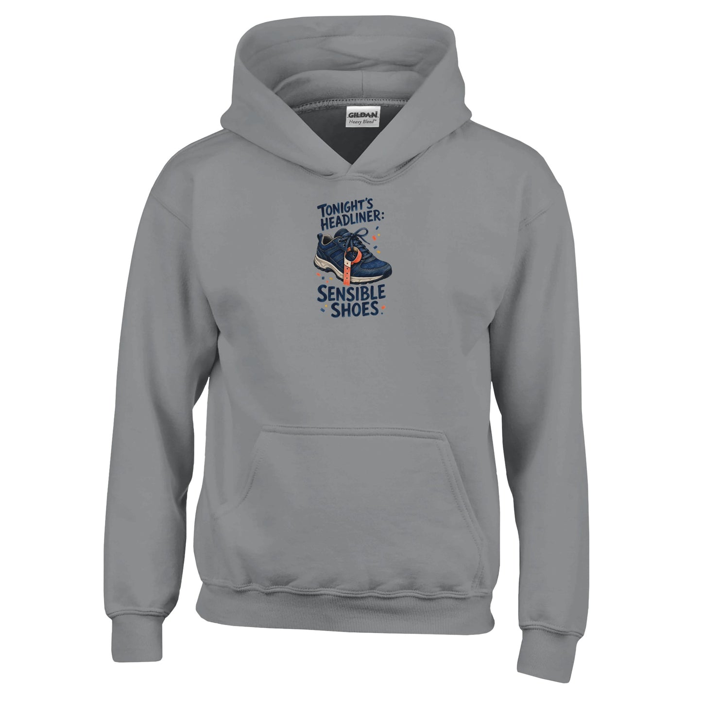 Tonight's Headliner: Sensible Shoes Concert Kids' Hoodie — product view 13
