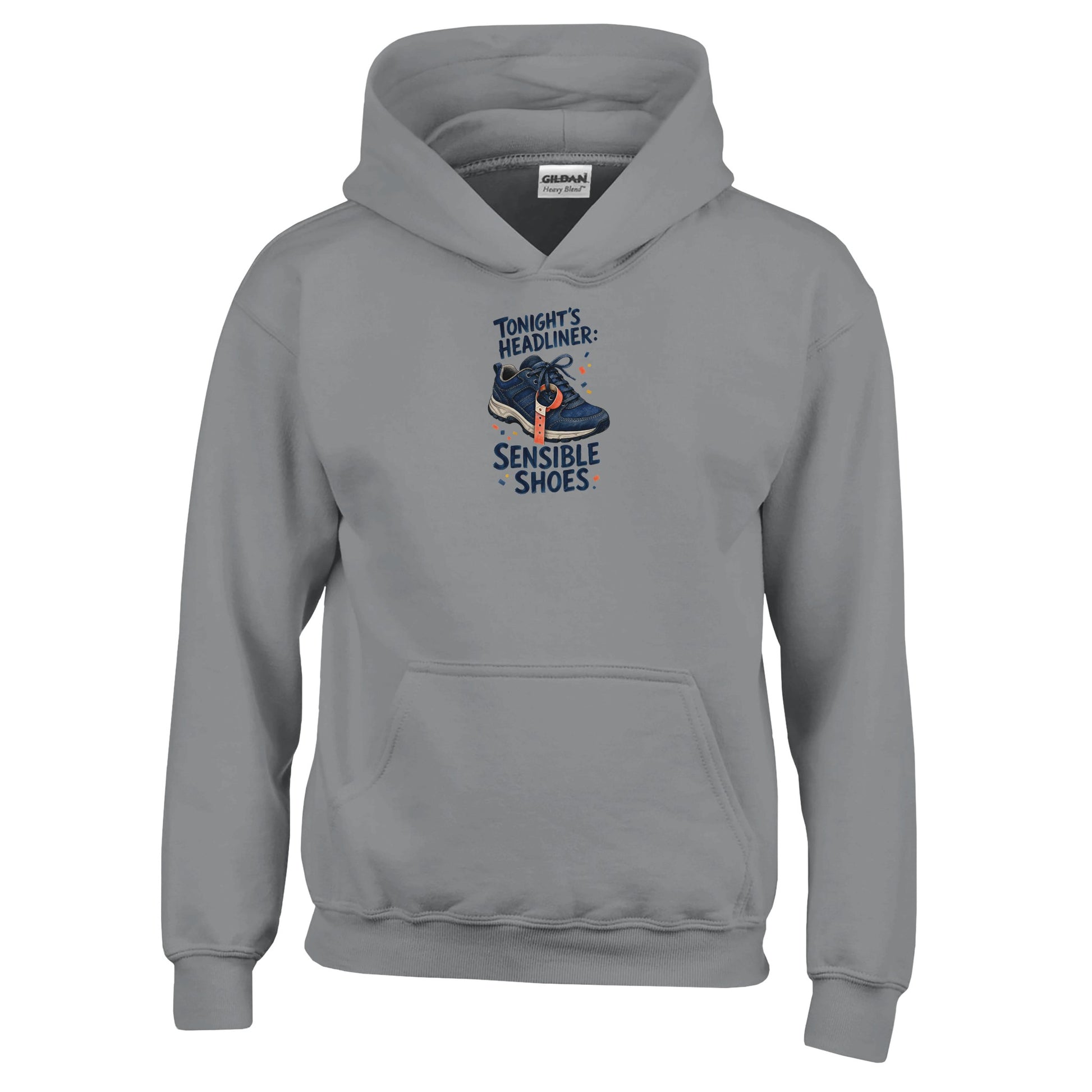 Tonight's Headliner: Sensible Shoes Concert Kids' Hoodie — product view 13