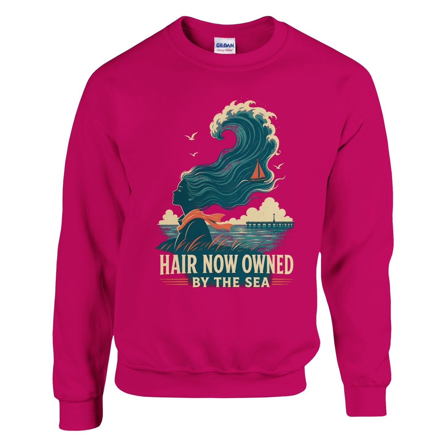 Hair Now Owned by the Sea Sweatshirt — product view 2