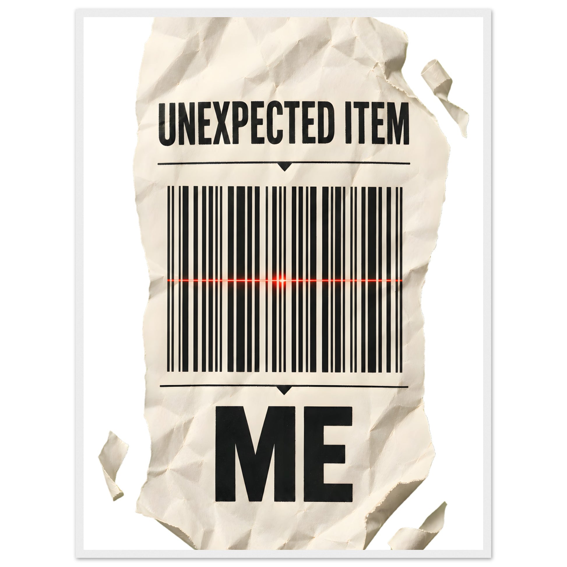 Unexpected Item: Me Framed Wall Art — product view 7