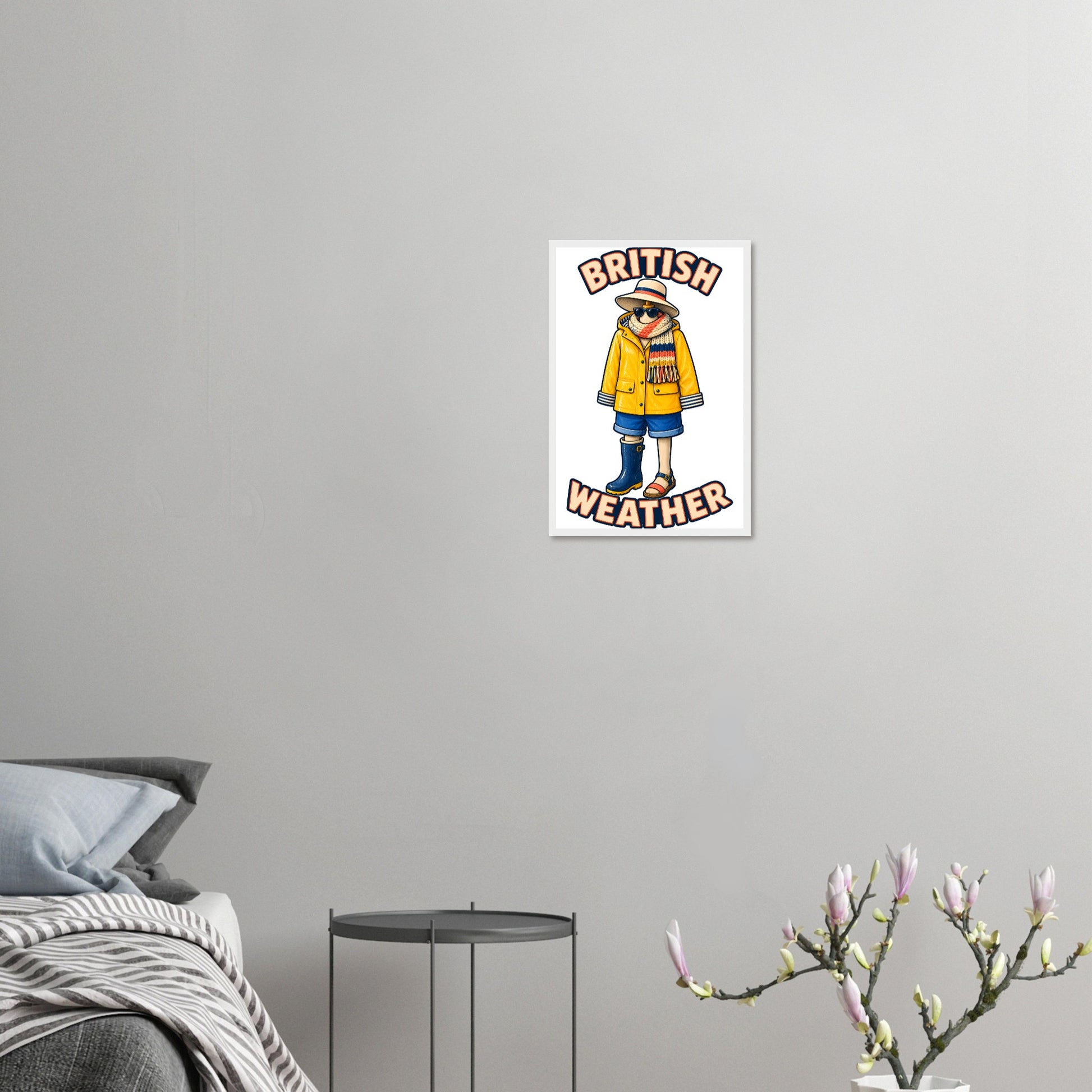 British Weather All-Weather Outfit Framed Wall Art — product view 10