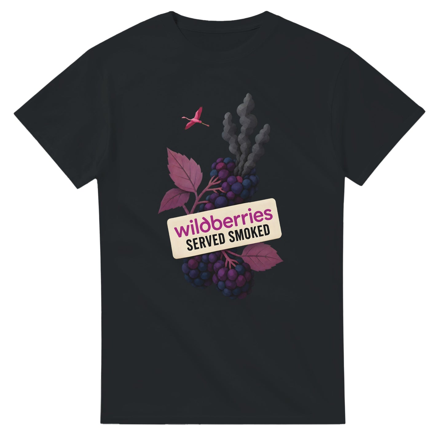 Wildberries, Served Smoked T-shirt — product view 10