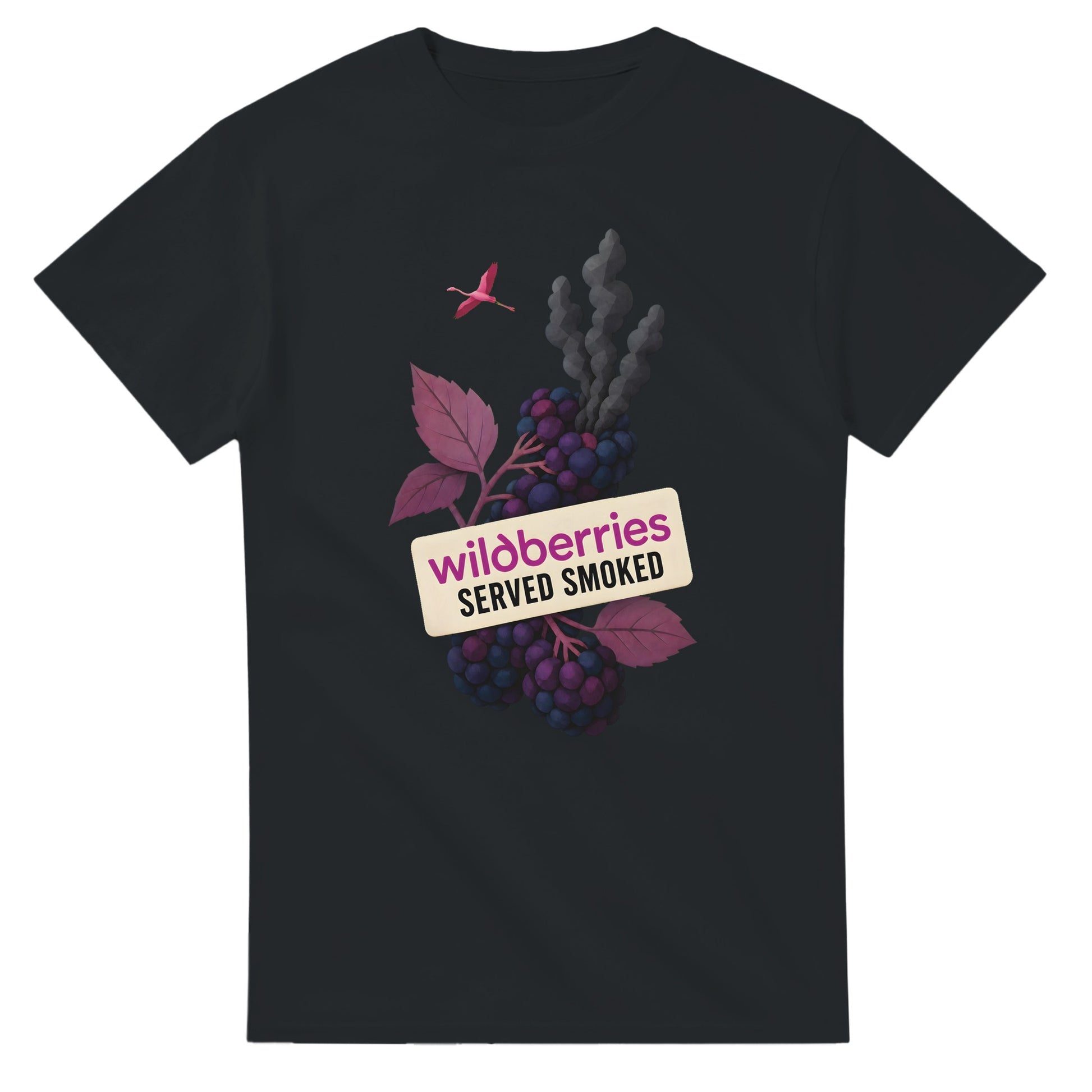Wildberries, Served Smoked T-shirt — product view 10