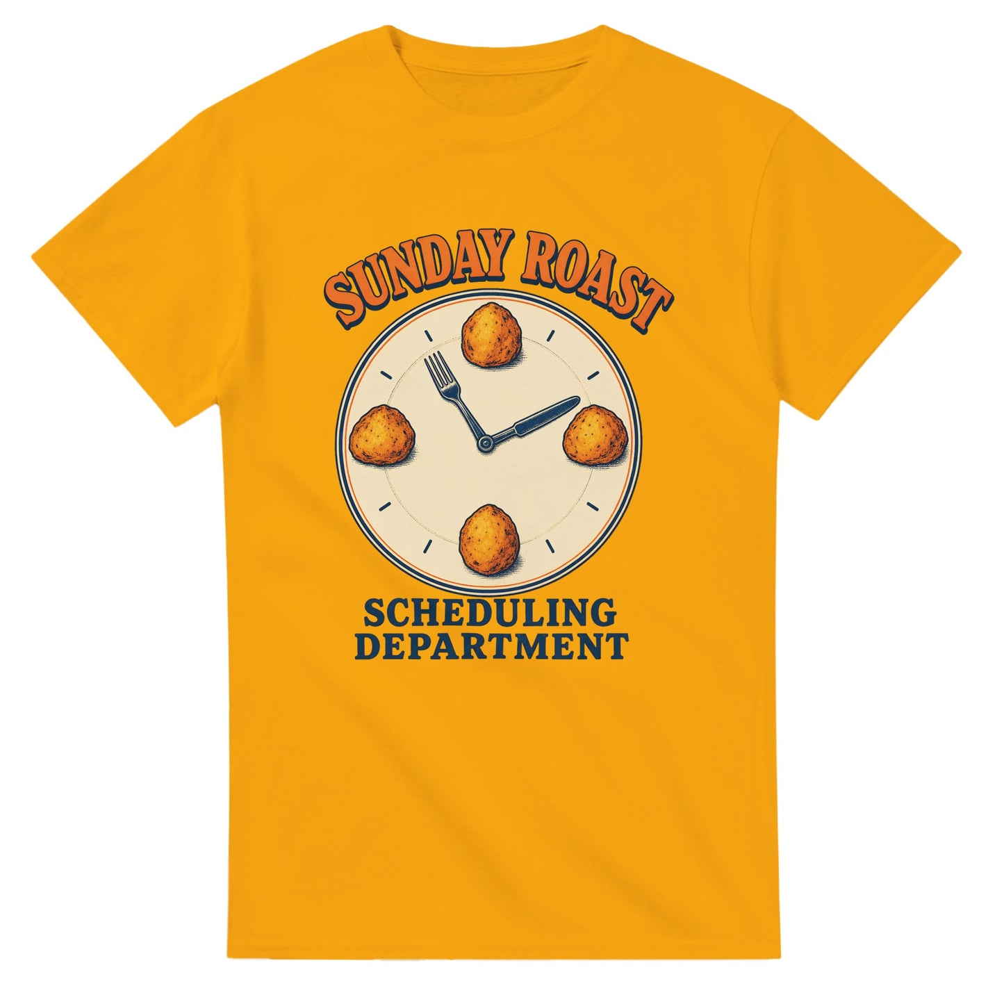 Sunday Roast Scheduling Department T-shirt — product view 14
