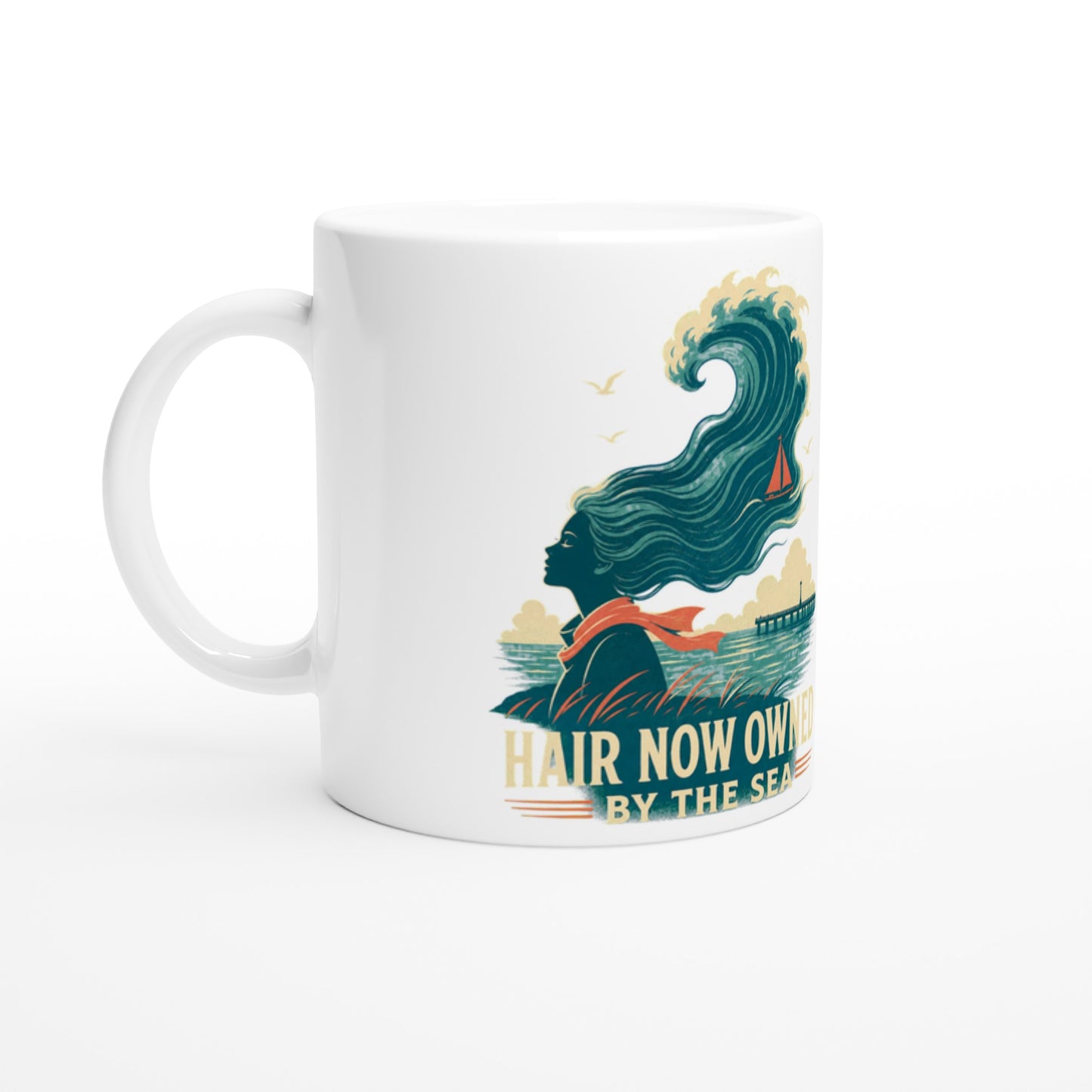 Hair Now Owned by the Sea Mug — product view 2