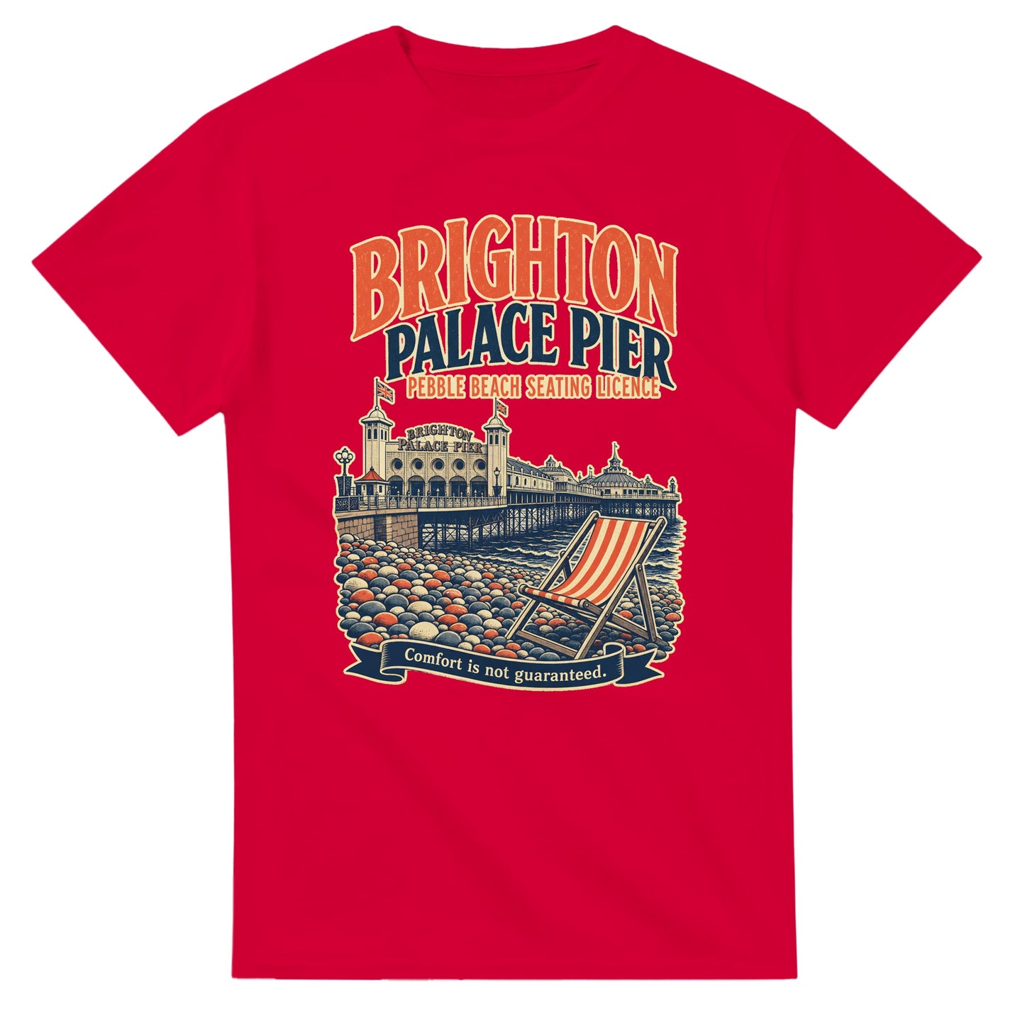 Brighton Pebble Beach Seating Licence T-shirt — product view 9