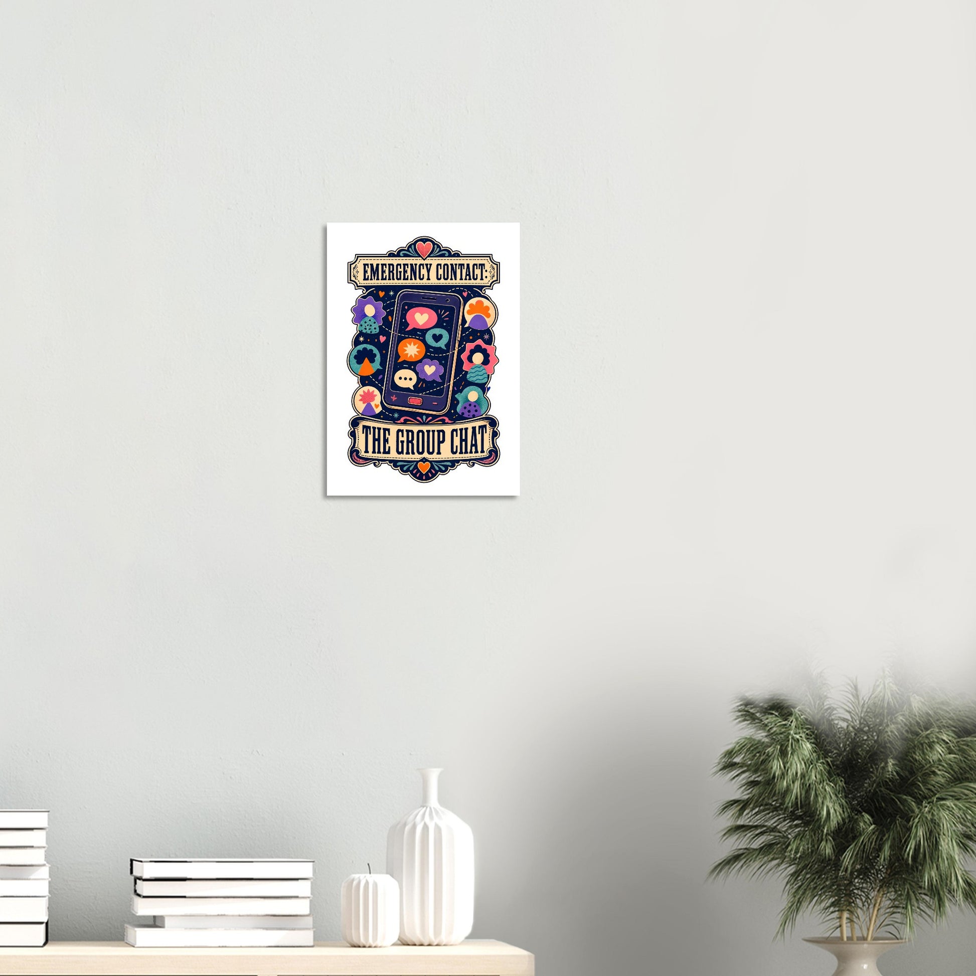 Emergency Contact — The Group Chat Poster — product view 8