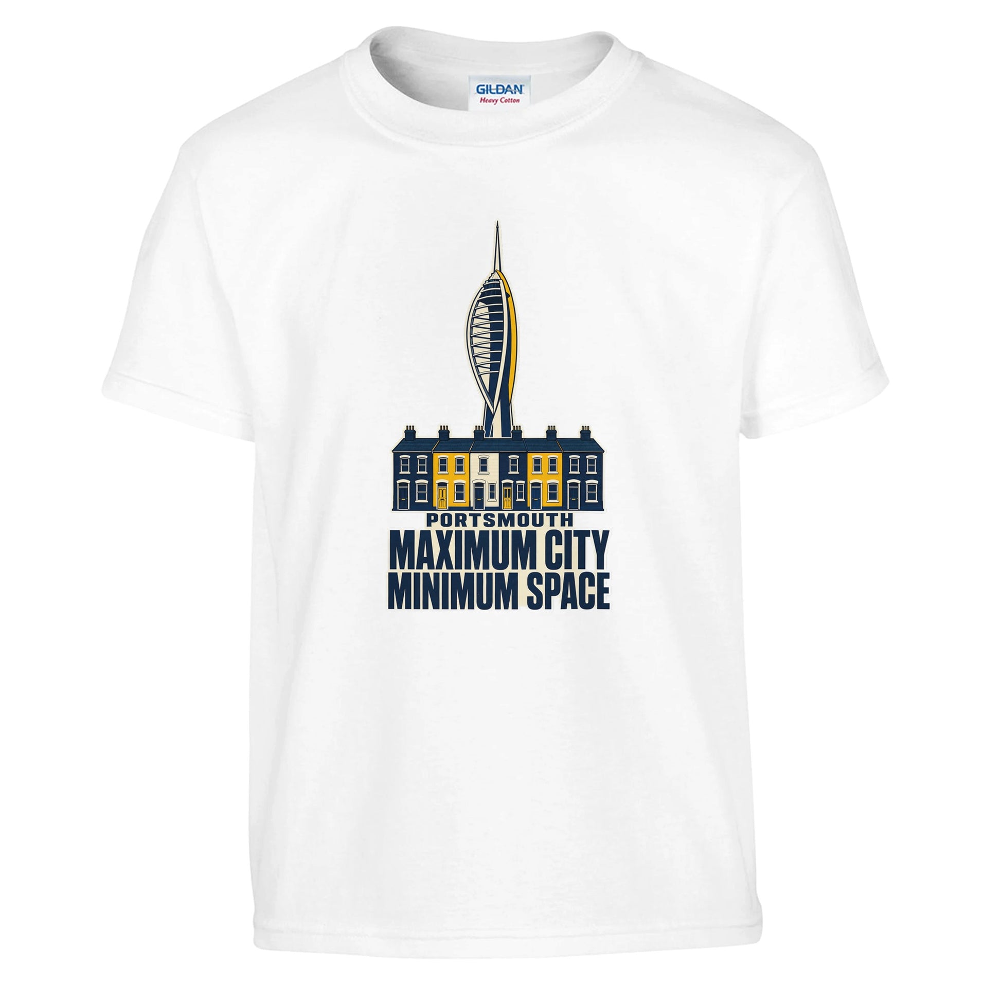 Portsmouth Maximum City Minimum Space Kids' T-shirt — product view 1