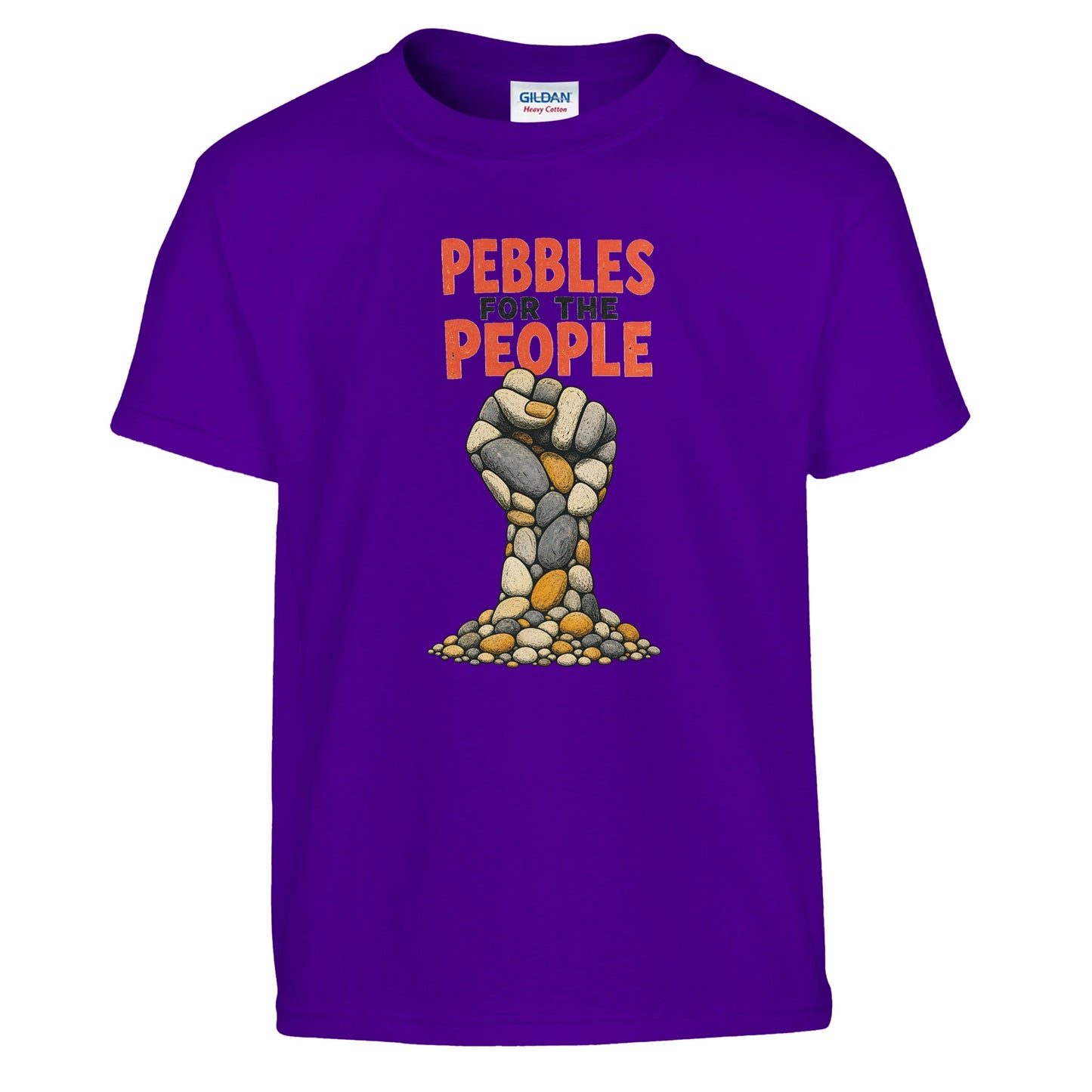 Pebbles for the People Graphic Kids' T-shirt — product view 6