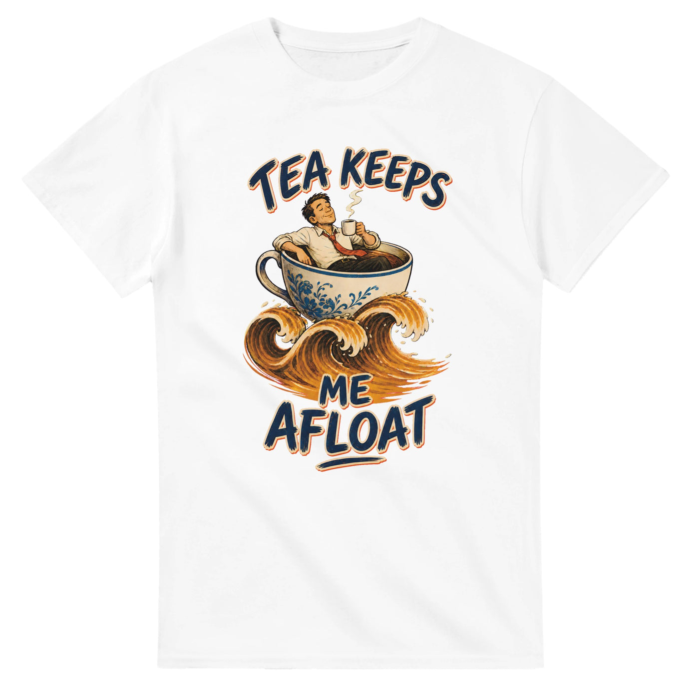 Tea Keeps Me Afloat T-shirt product preview