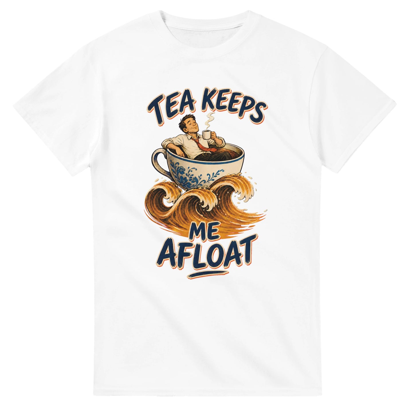 Tea Keeps Me Afloat T-shirt — product view 1