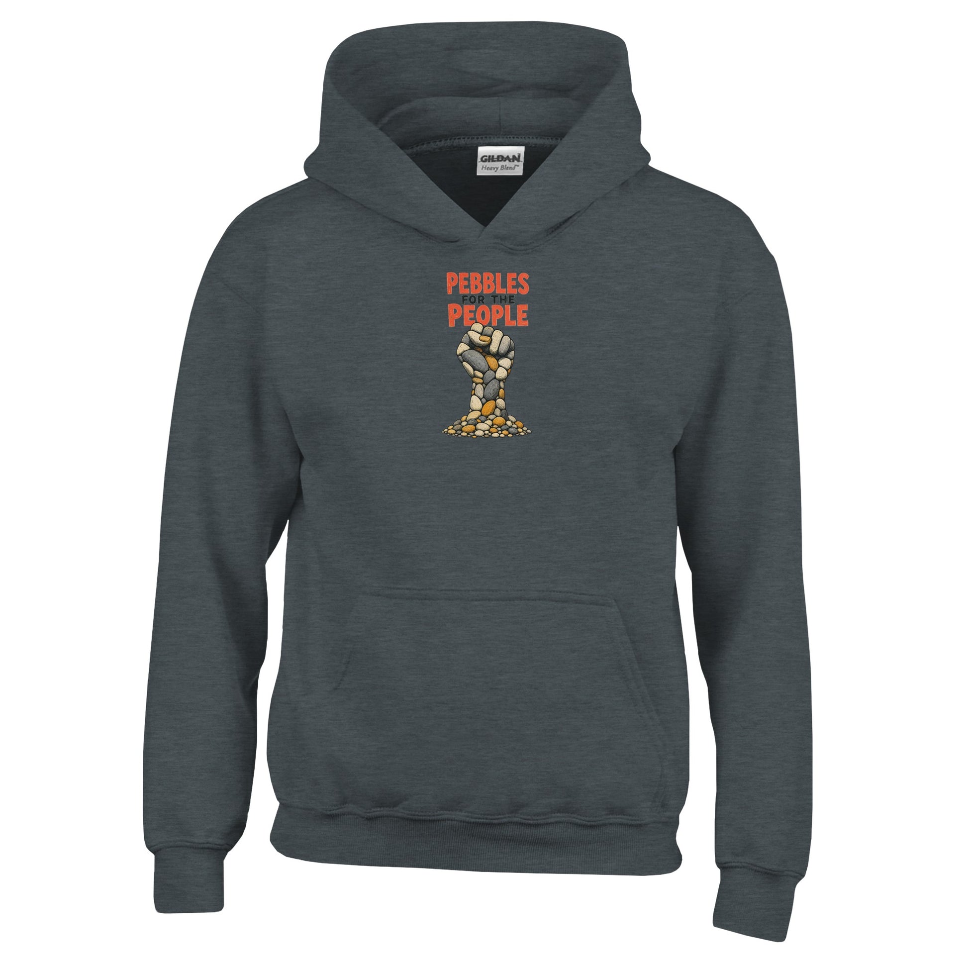 Pebbles for the People Graphic Kids' Hoodie — product view 9