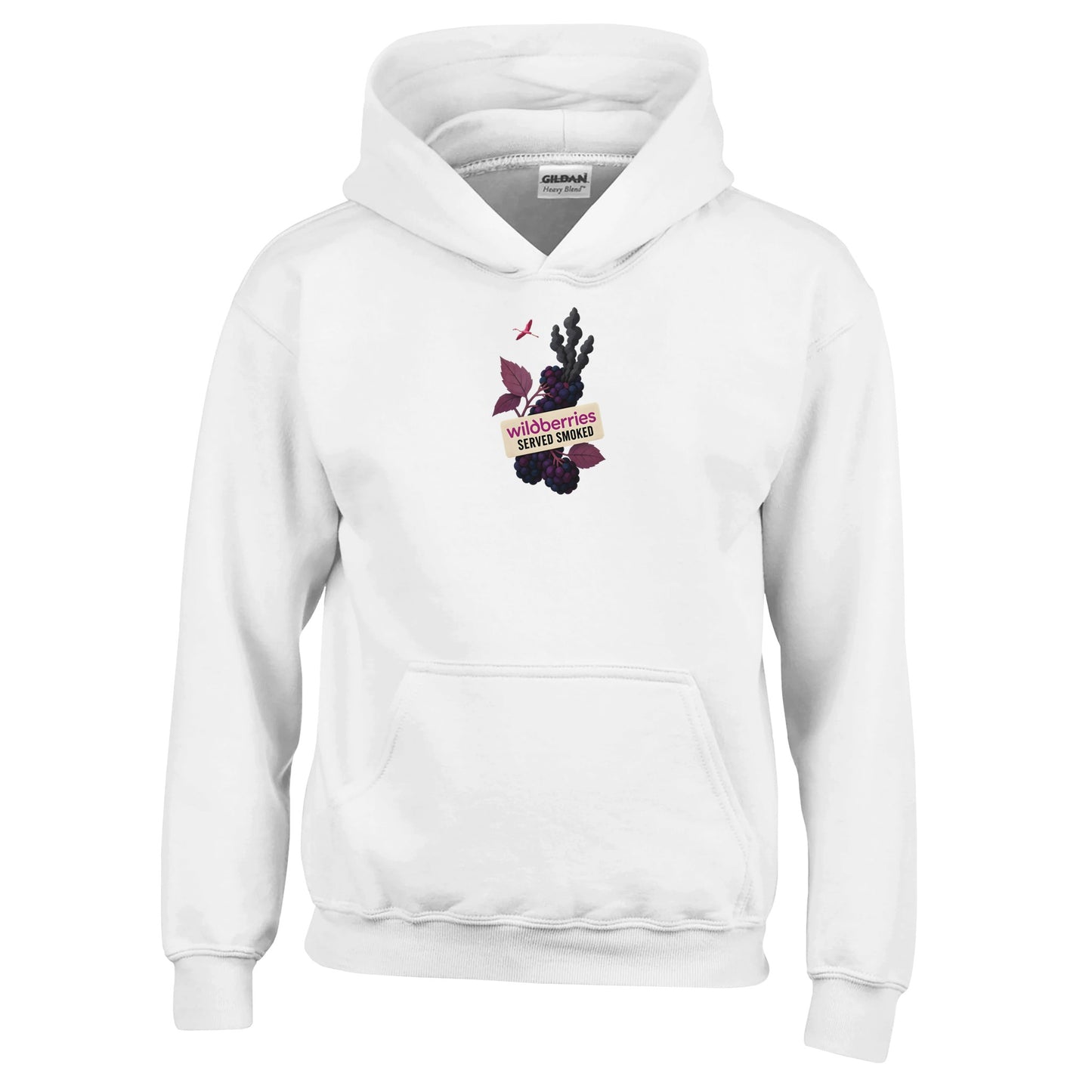 Wildberries, Served Smoked Kids' Hoodie — product view 1